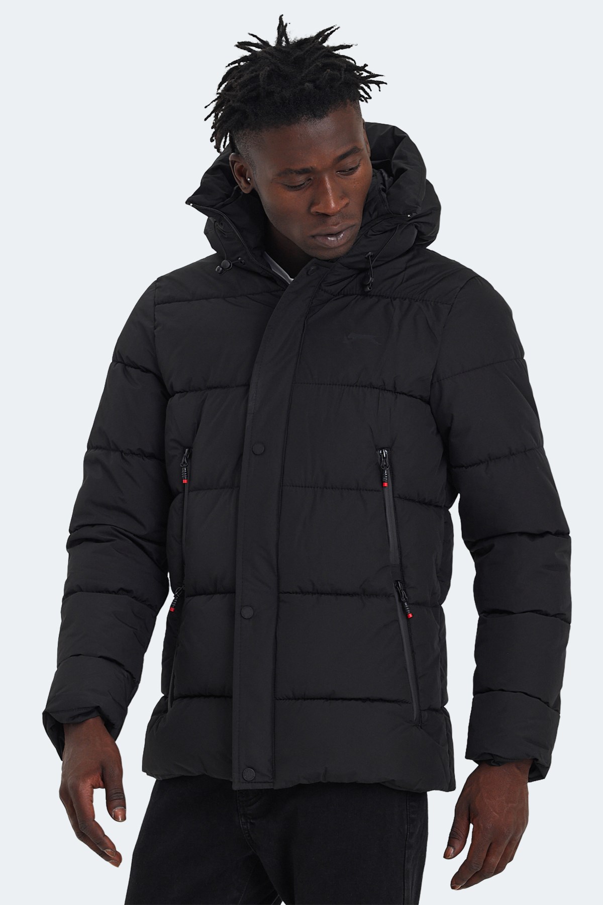 Slazenger GAFAR Erkek Siyah Mont & Kaban ST24JE027 Slazenger GAFAR Erkek Siyah Mont & Kaban ST24JE027
