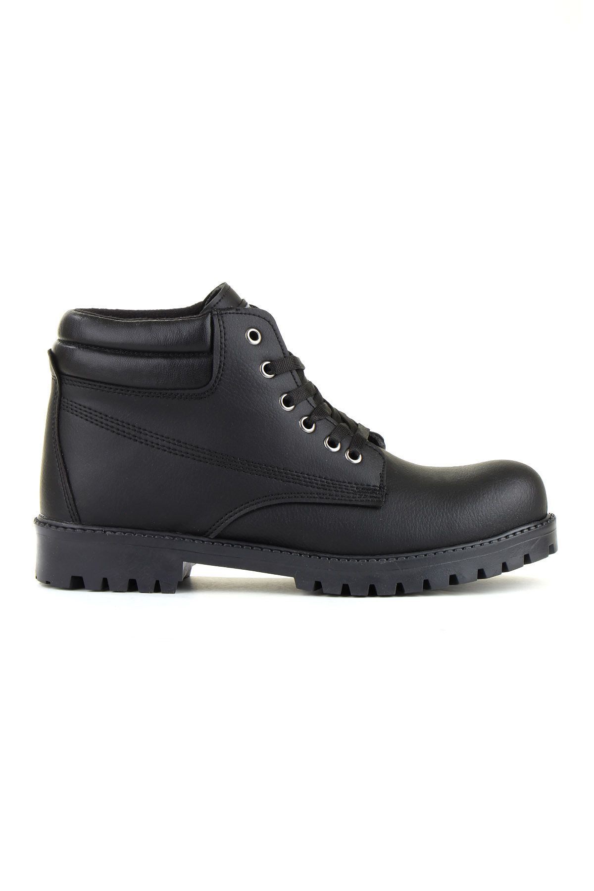 İncim Siyah Cilt Günlük Soğuğa Dayanıklı Unisex Bot POSEİDON 601 İncim Siyah Cilt Günlük Soğuğa Dayanıklı Unisex Bot POSEİDON 601