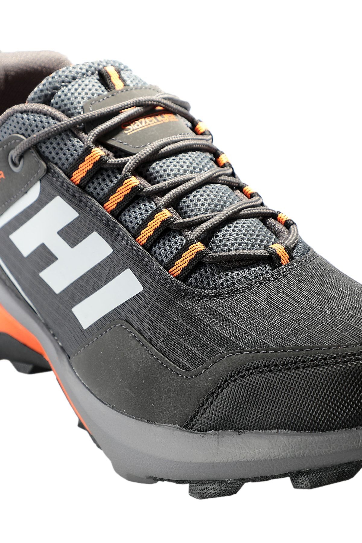 Slazenger Zuan Erkek Outdoor Ayakkabı Koyu Gri / Turuncu SA22OE120
