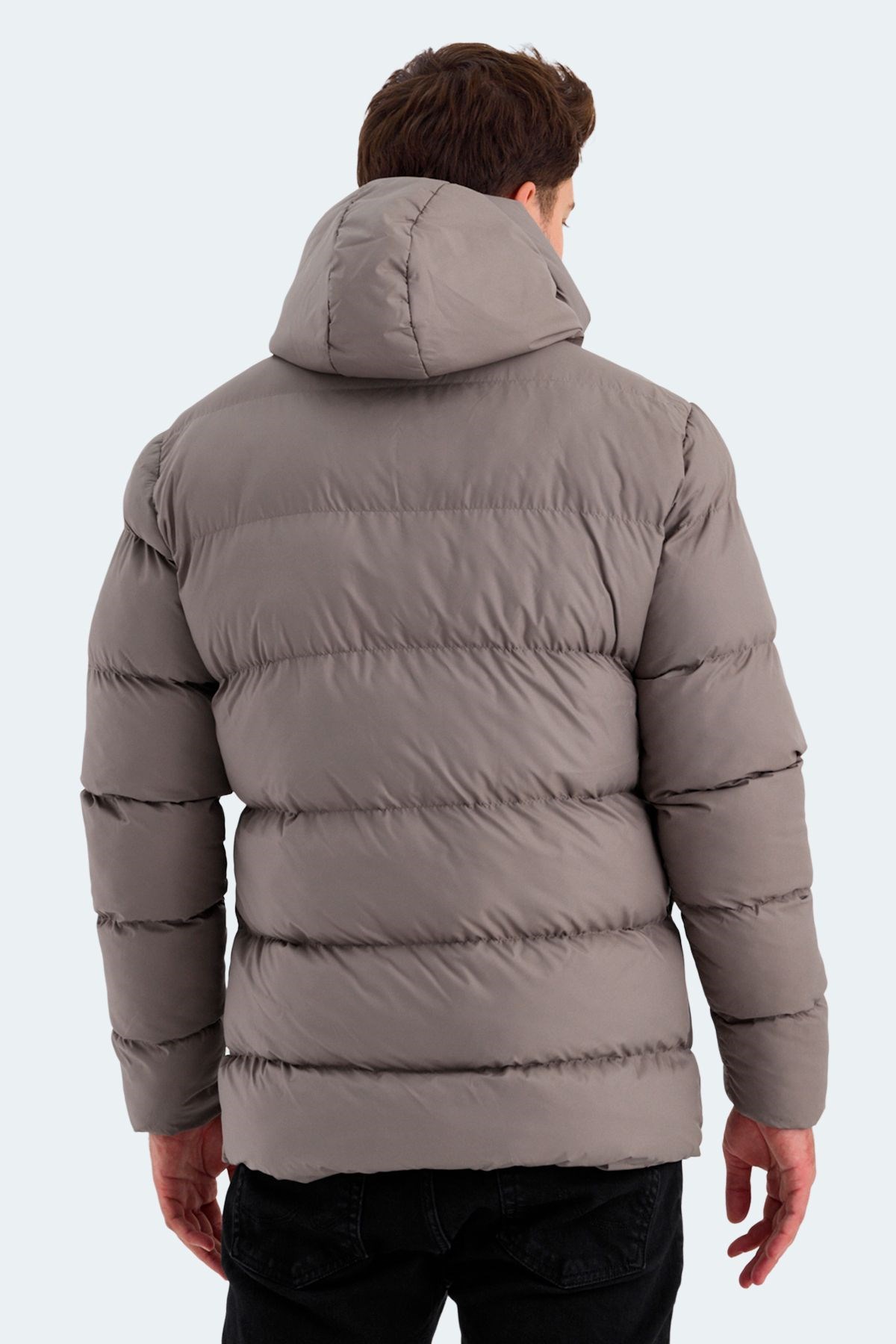 Slazenger Hank Erkek Mont & Kaban Taş Gri ST22JE001