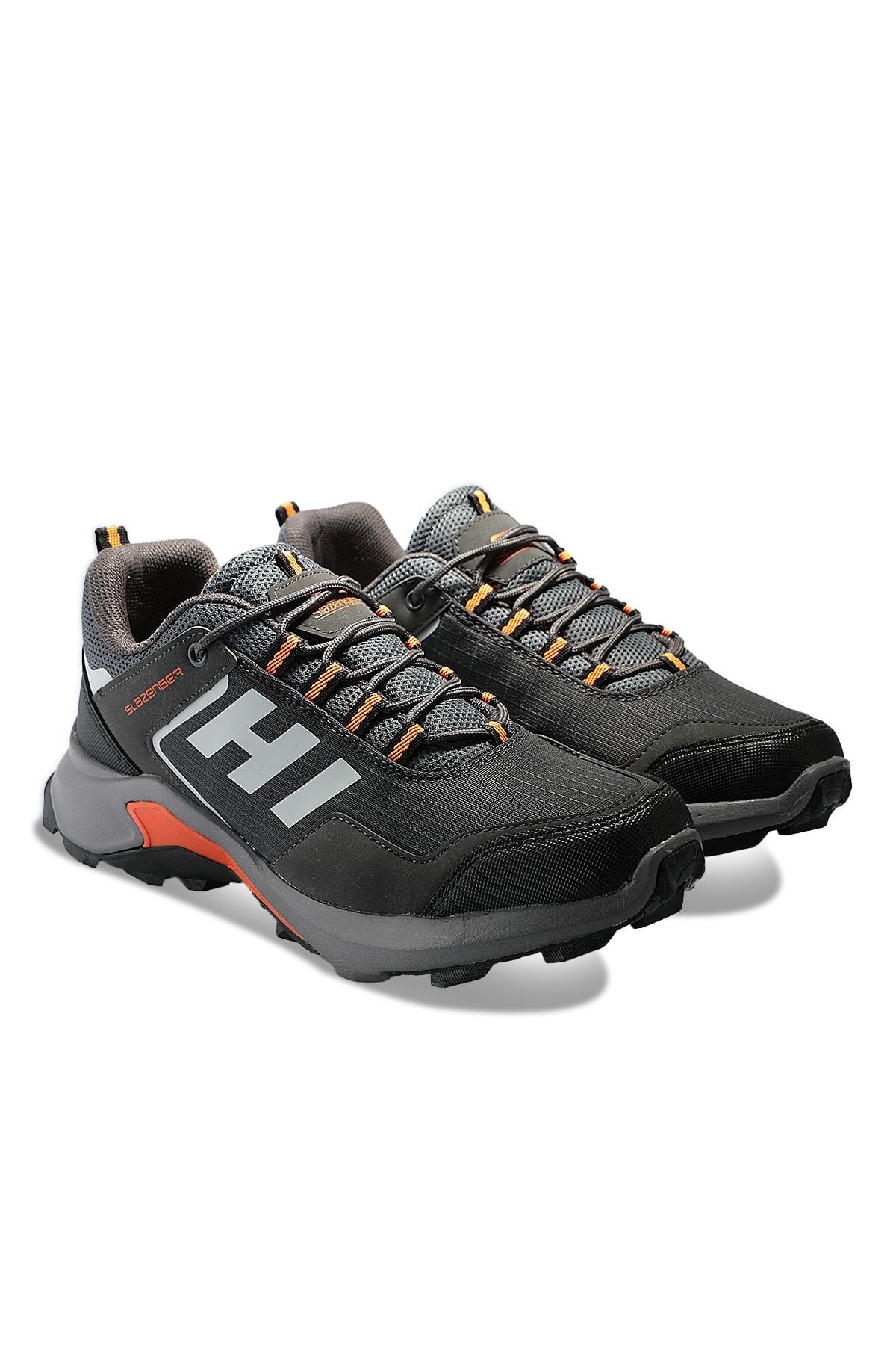 Slazenger Zuan Erkek Outdoor Ayakkabı Koyu Gri / Turuncu SA22OE120
