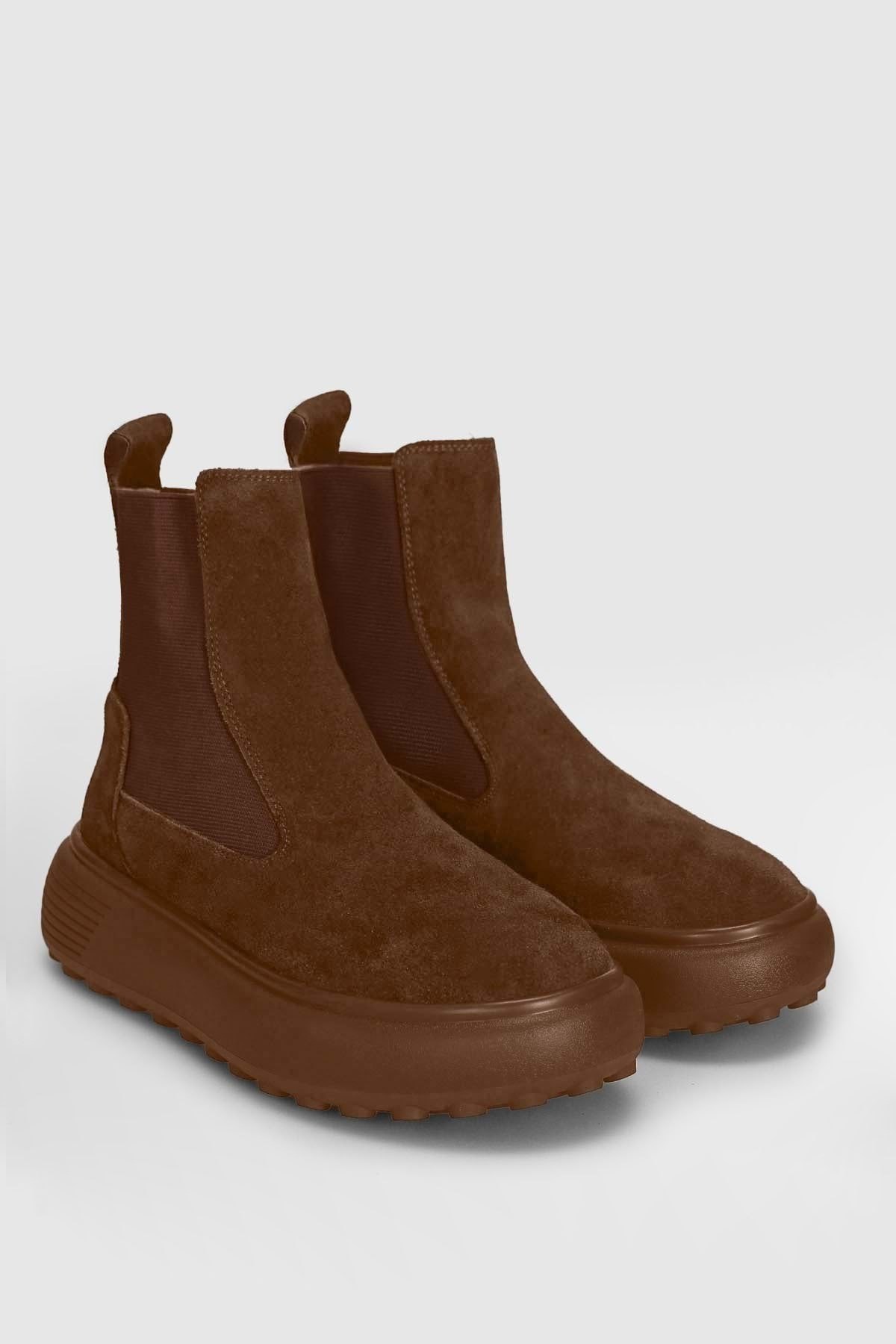 Lufian Kadın Monıca Deri Bot 122230048 Camel 122230048