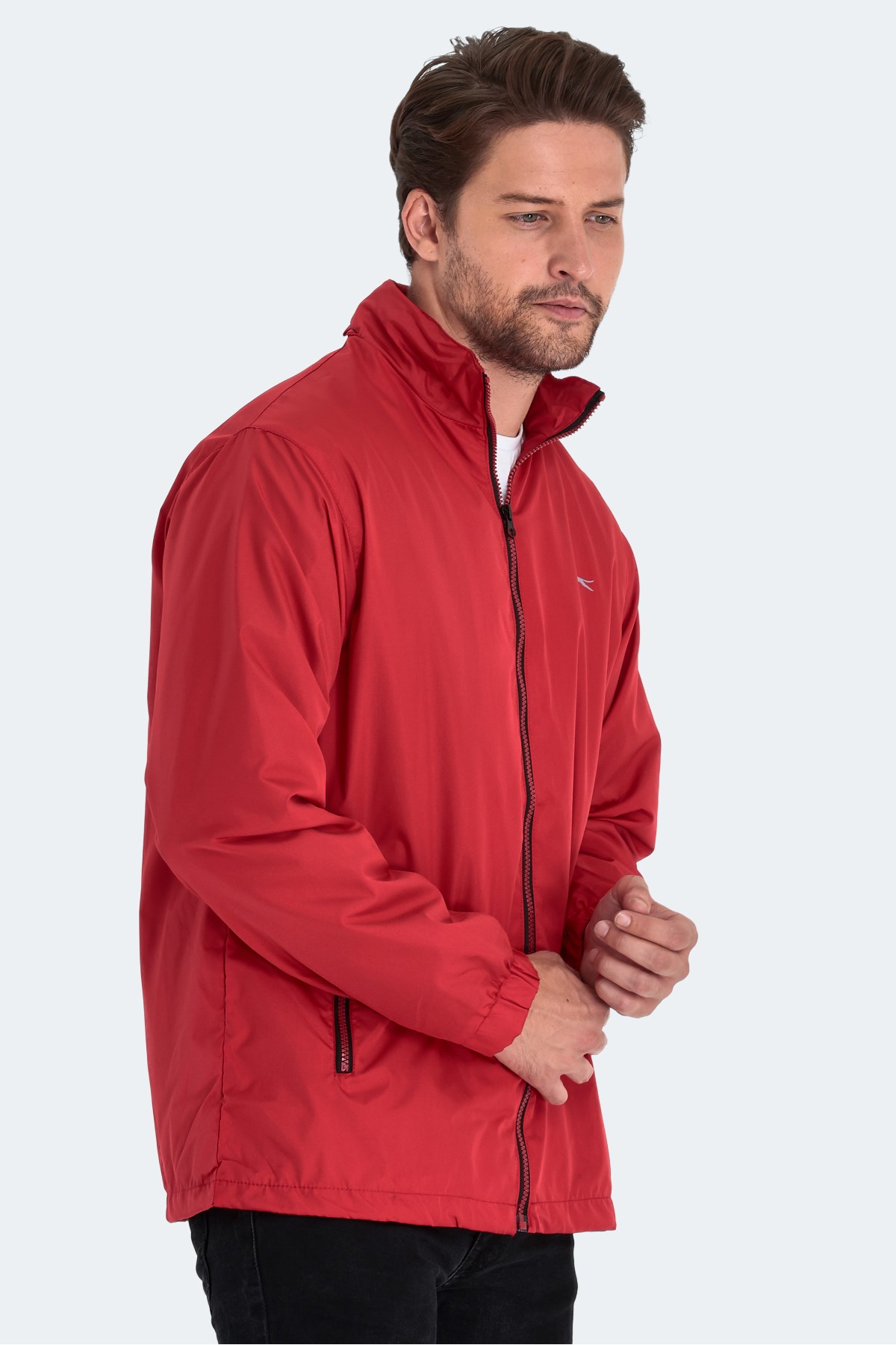 Slazenger RAREN Erkek Kırmızı Yağmurluk ST23JE038 Slazenger RAREN Erkek Kırmızı Yağmurluk ST23JE038