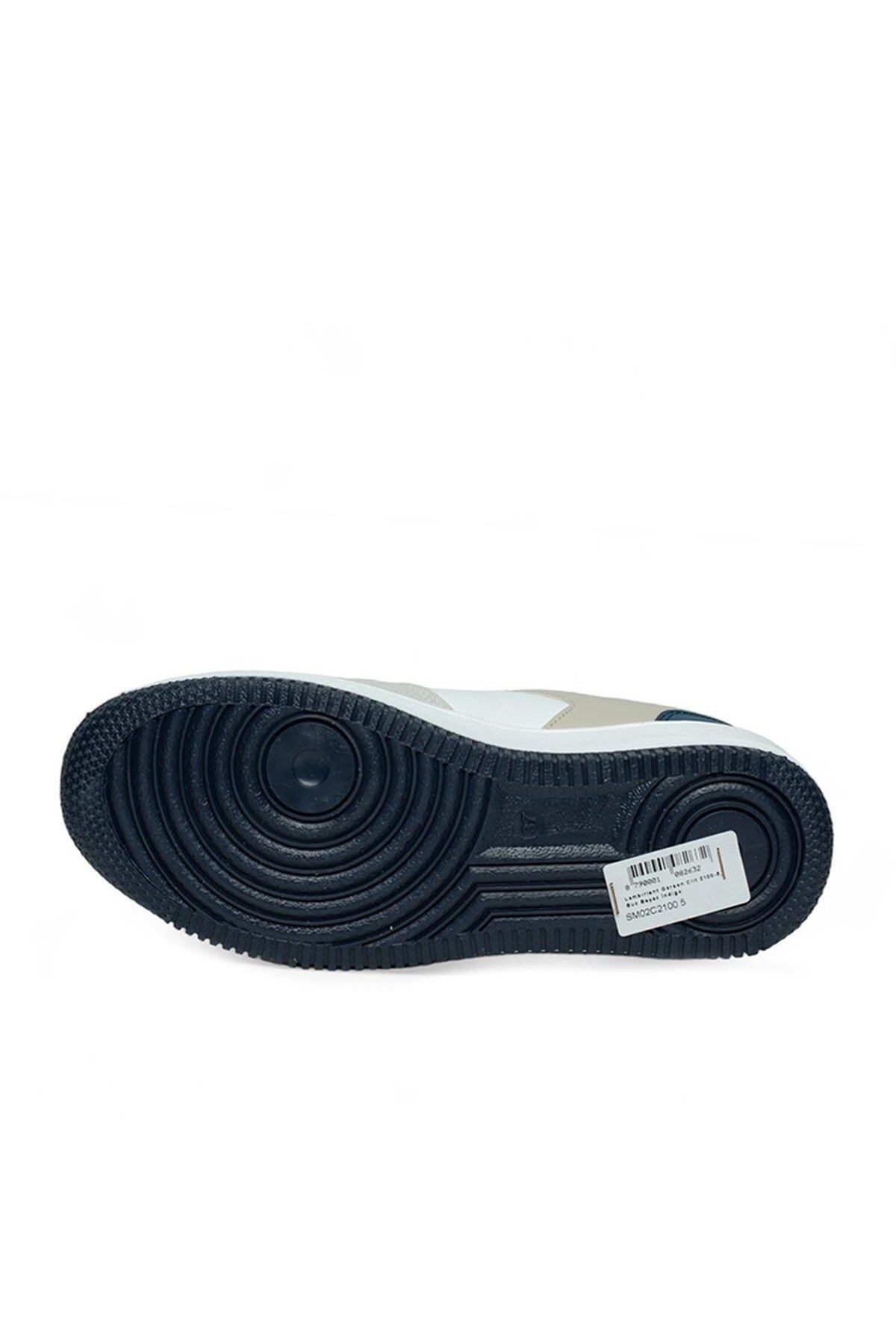 İncim Beyaz /Lacivert Kadın Spor Ayakkabı Günlük Sneaker Lambırlent 2100 İncim Beyaz /Lacivert Kadın Spor Ayakkabı Günlük Sneaker Lambırlent 2100