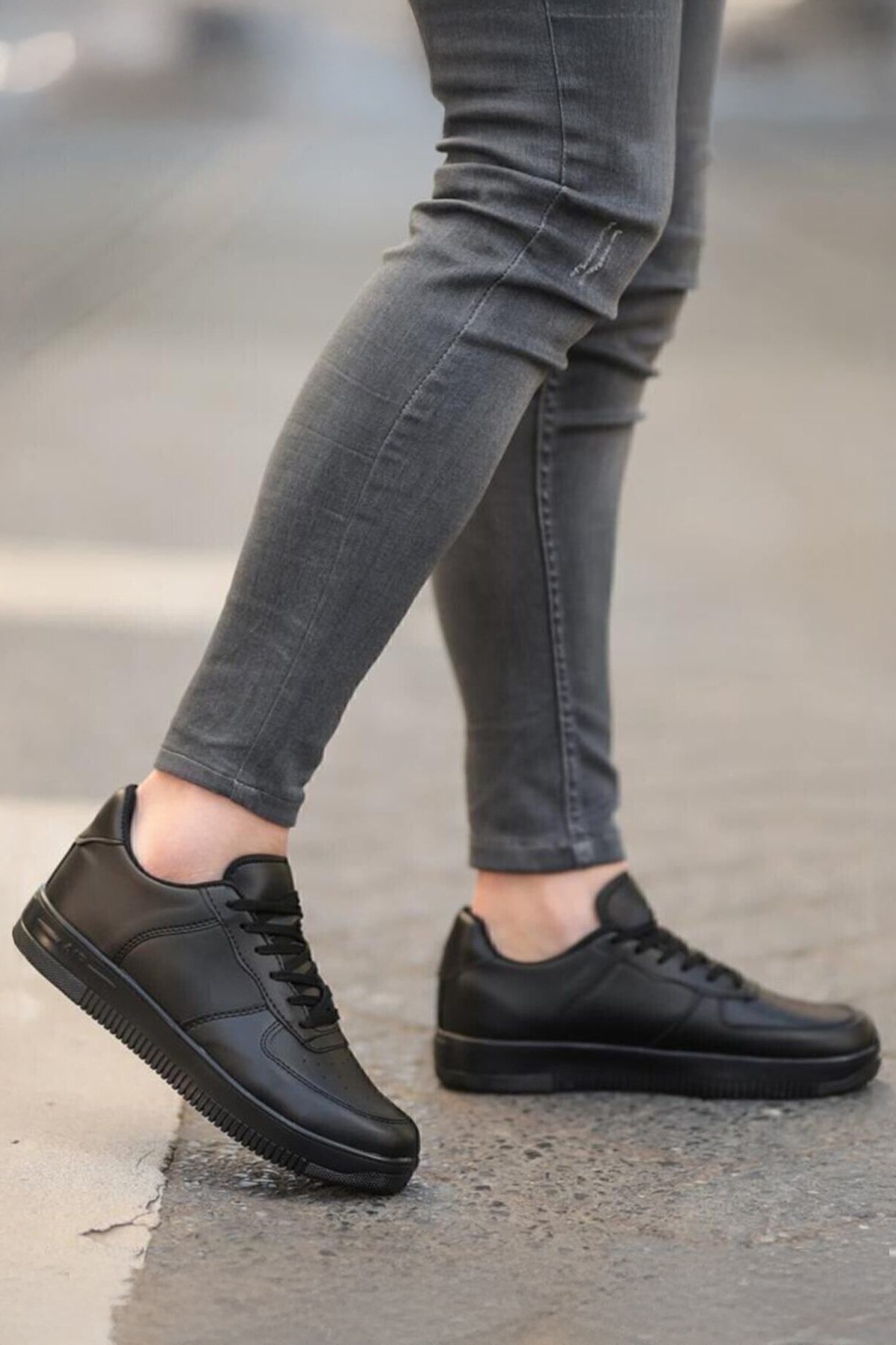 İncim Siyah Lifestyle Unisex Spor Ayakkabı Günlük Sneaker AİRFORCE İncim Siyah Lifestyle Unisex Spor Ayakkabı Günlük Sneaker AİRFORCE