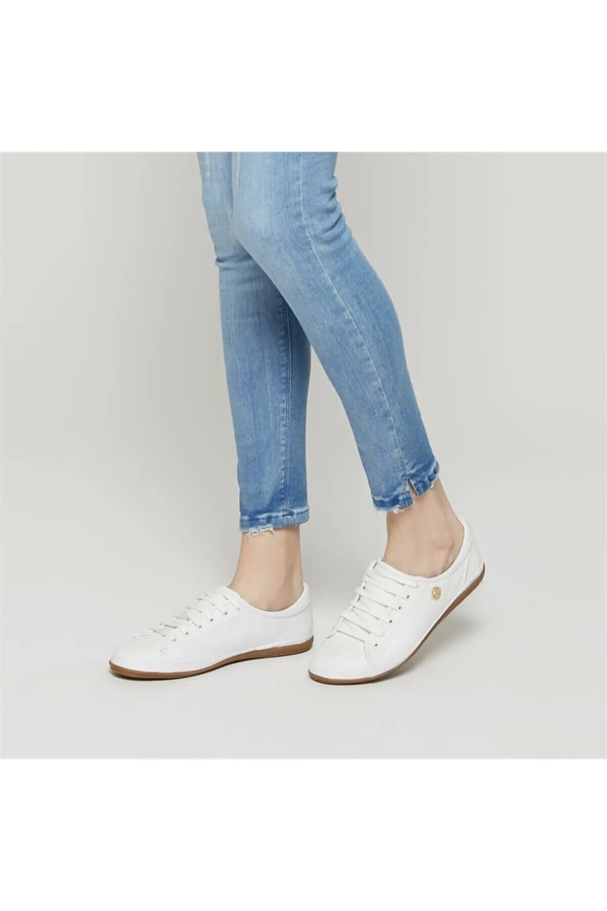 Jojo 3fx Beyaz Kadın Sneaker Hakiki Deri Jojo 3fx Beyaz Kadın Sneaker Hakiki Deri