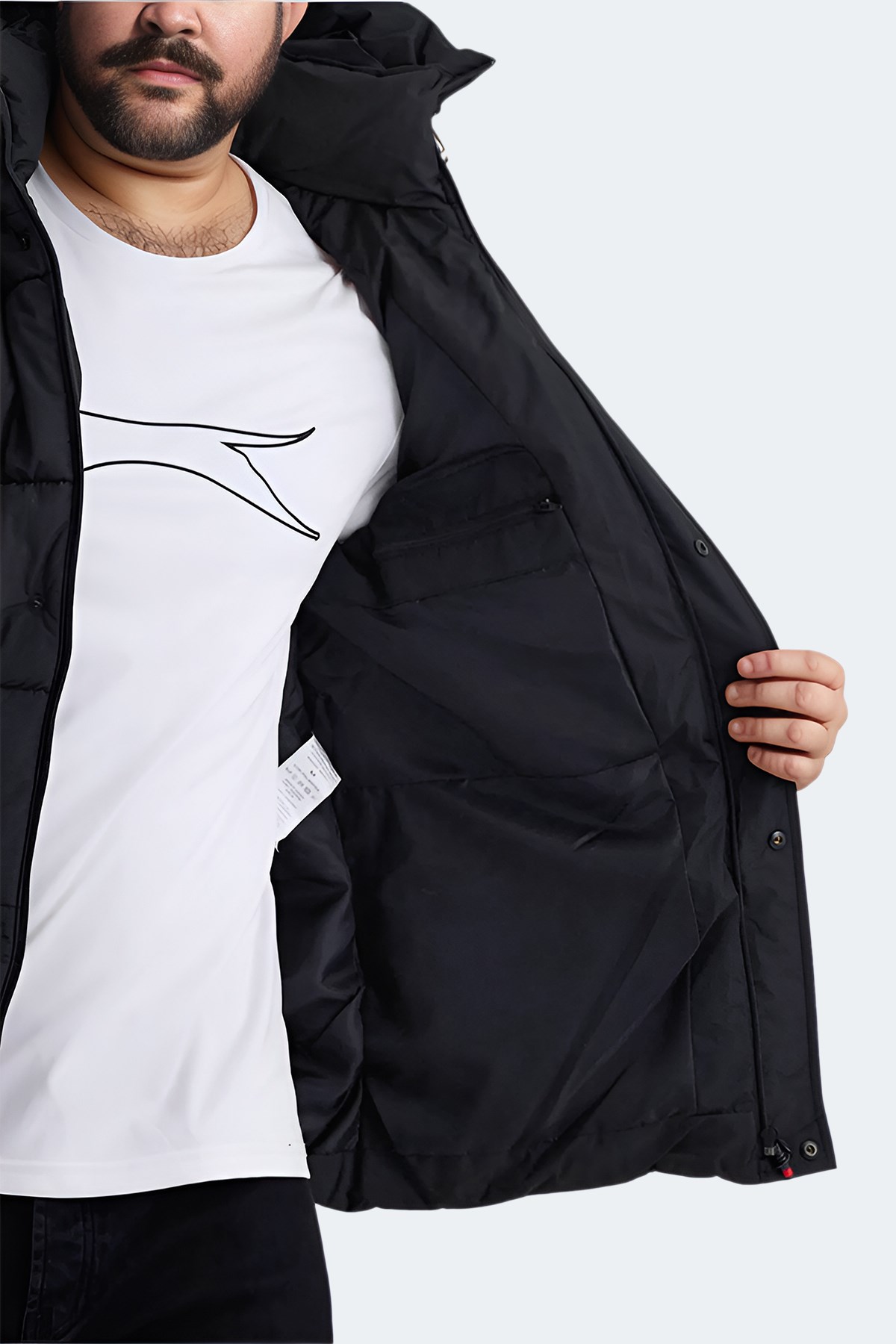 Slazenger GAFAR Erkek Siyah Mont & Kaban ST24JE027 Slazenger GAFAR Erkek Siyah Mont & Kaban ST24JE027