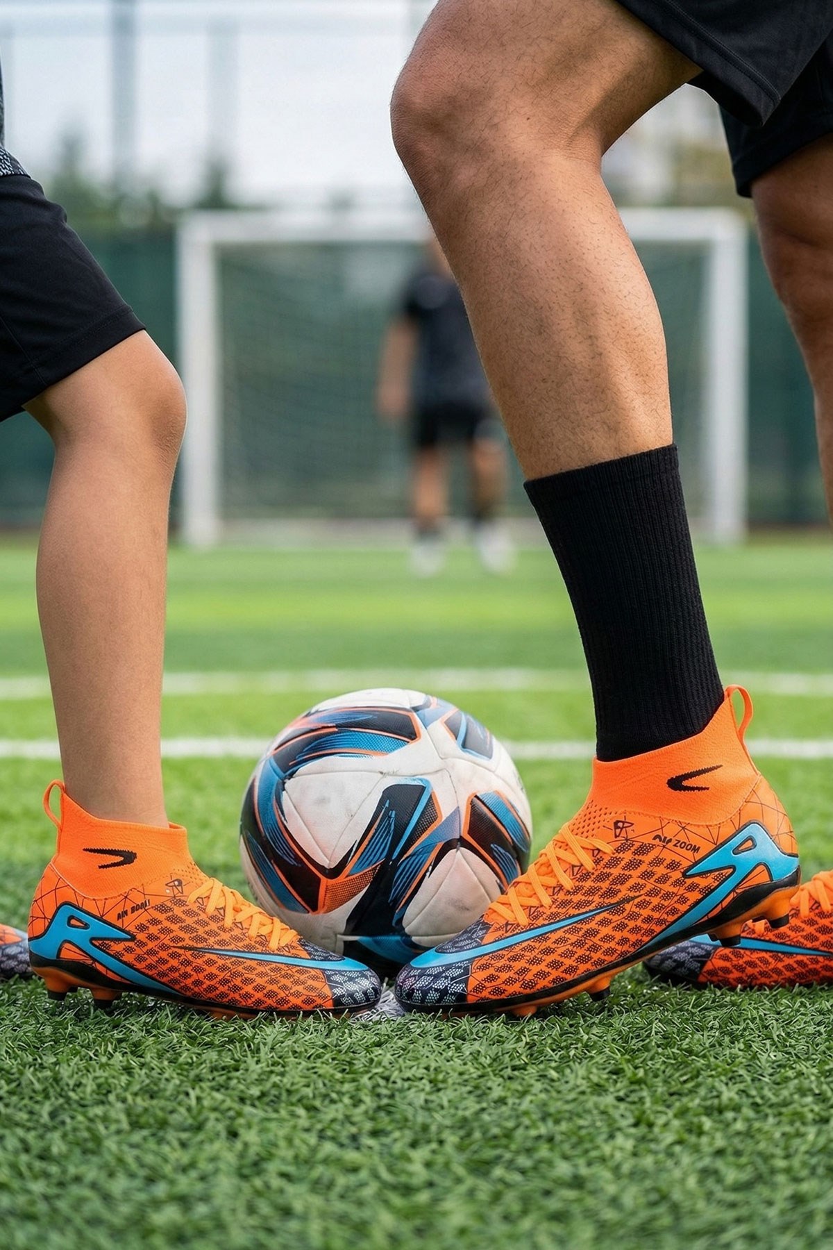 Twingo Laliga 400 Fans Turuncu Turkuaz Unisex Krampon Futbol Ayakkabı Twingo Laliga 400 Fans Turuncu Turkuaz Unisex Krampon Futbol Ayakkabı