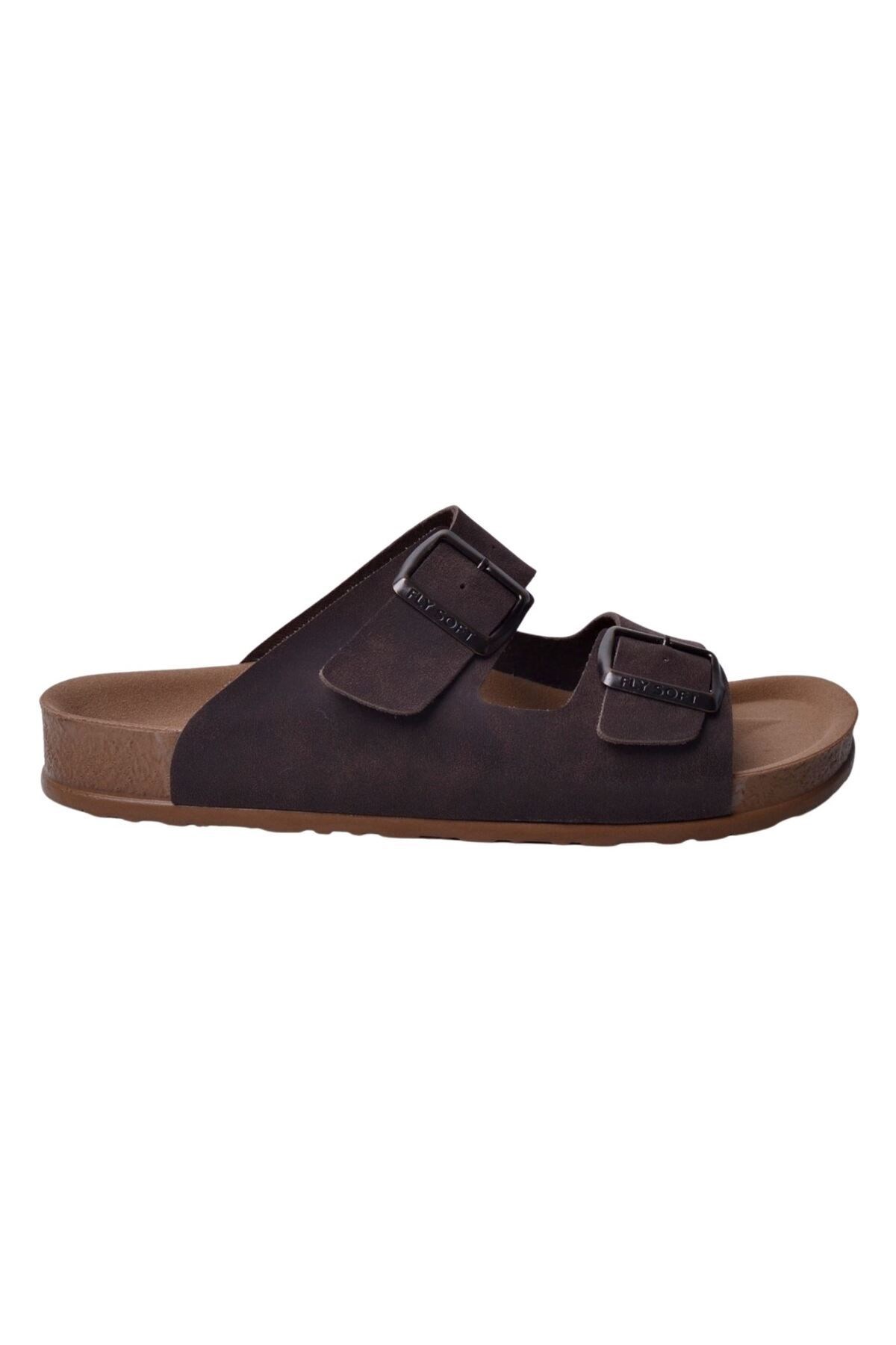  FLY SOFT S963 Kahve Erkek Terlik S963.001