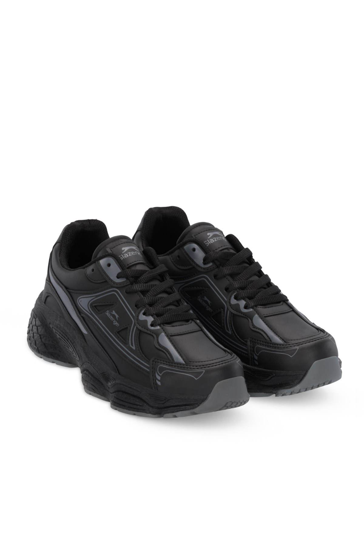Slazenger Zafıra Kadın Sneaker Günlük Spor Ayakkabı Siyah SA25RG002-596 Slazenger Zafıra Kadın Sneaker Günlük Spor Ayakkabı Siyah SA25RG002-596
