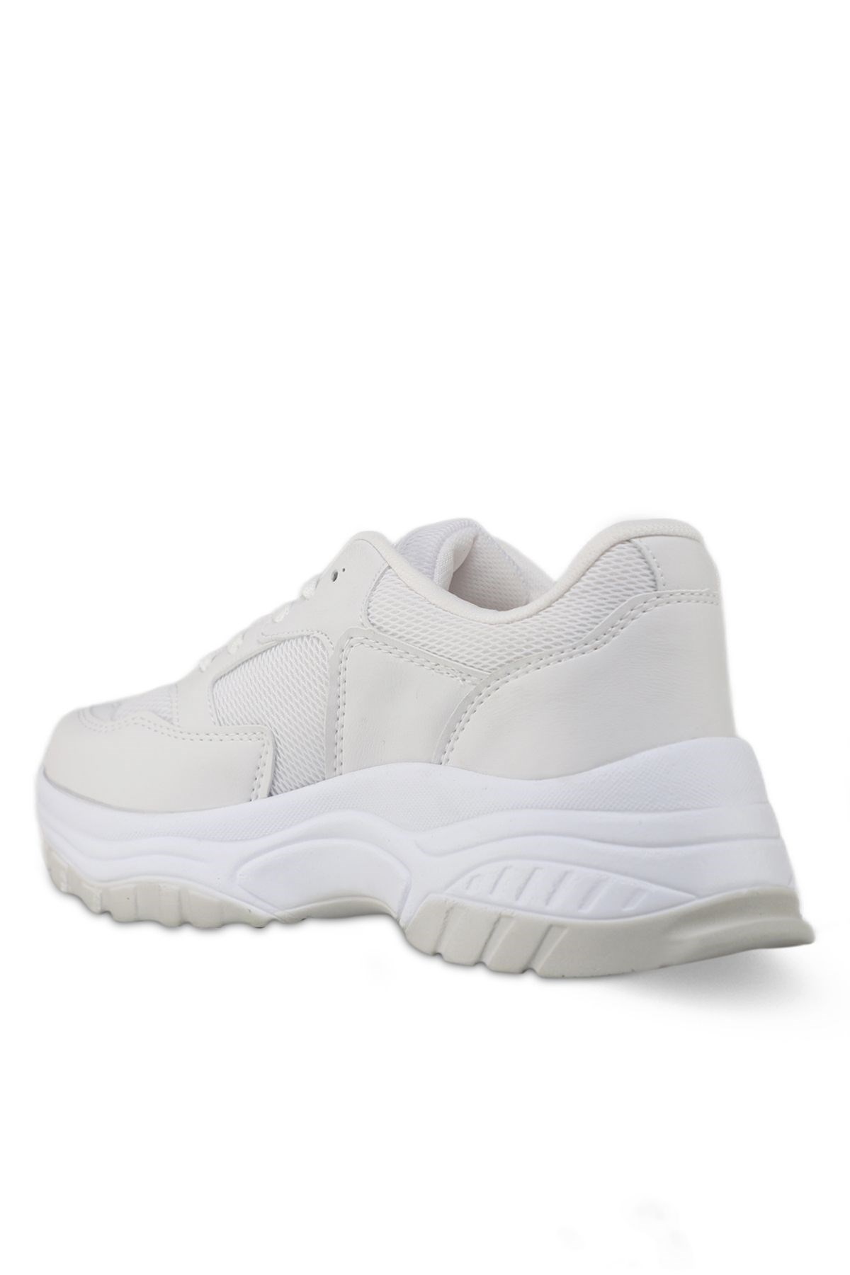 İncim Kadın Beyaz Kalın Yüksek Taban Günlük Yürüyüş Spor Ayakkabısı ve Sneaker 140-NOVA İncim Kadın Beyaz Kalın Yüksek Taban Günlük Yürüyüş Spor Ayakkabısı ve Sneaker 140-NOVA