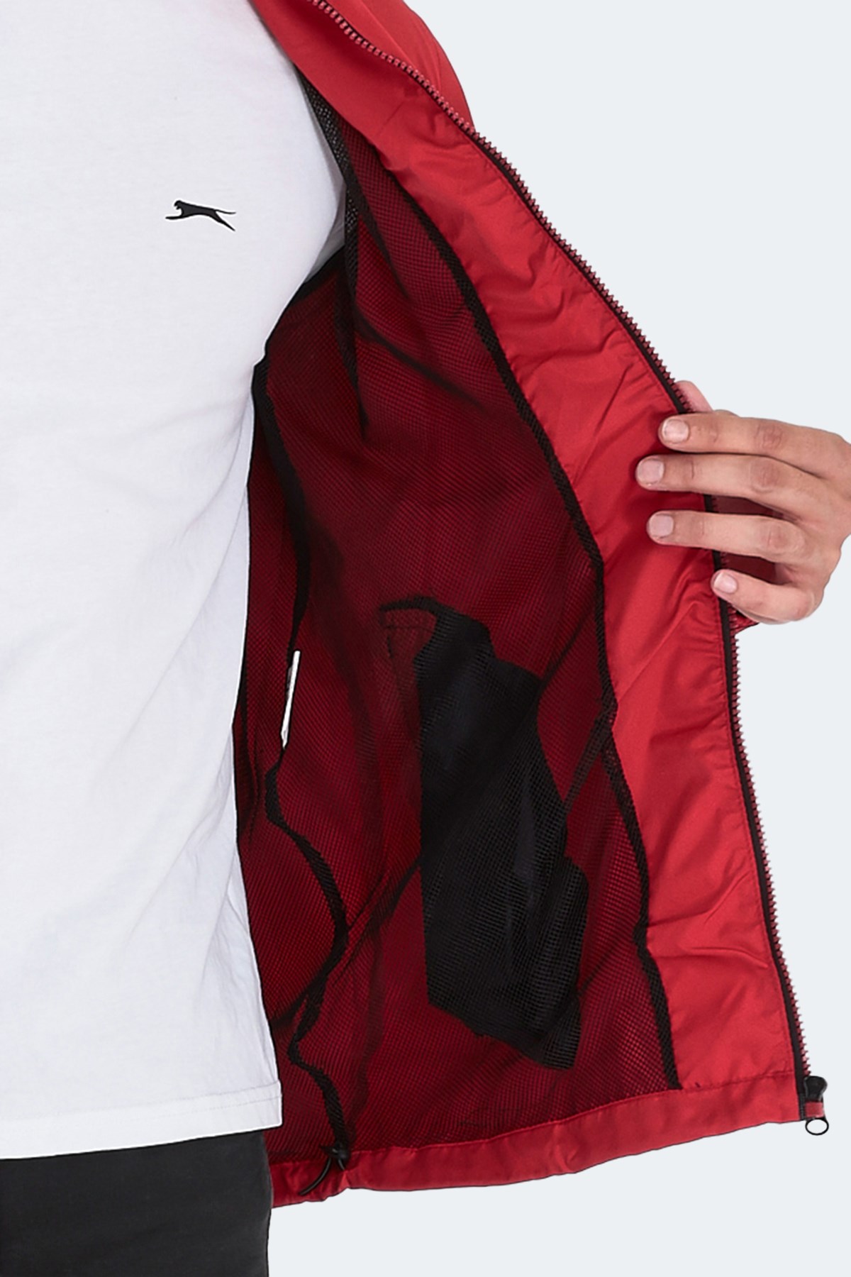 Slazenger RAREN Erkek Kırmızı Yağmurluk ST23JE038 Slazenger RAREN Erkek Kırmızı Yağmurluk ST23JE038