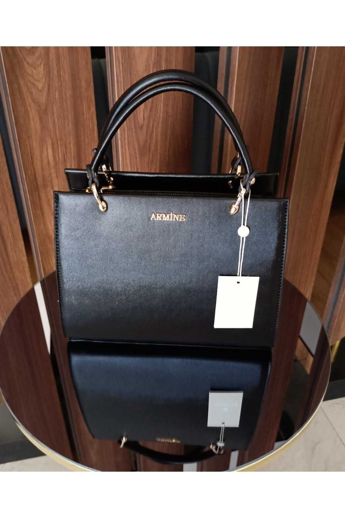 Armine Omuz Çantası Model Kodu 355 Siyah Kadın Çanta Armine Omuz Çantası Model Kodu 355 Siyah Kadın Çanta