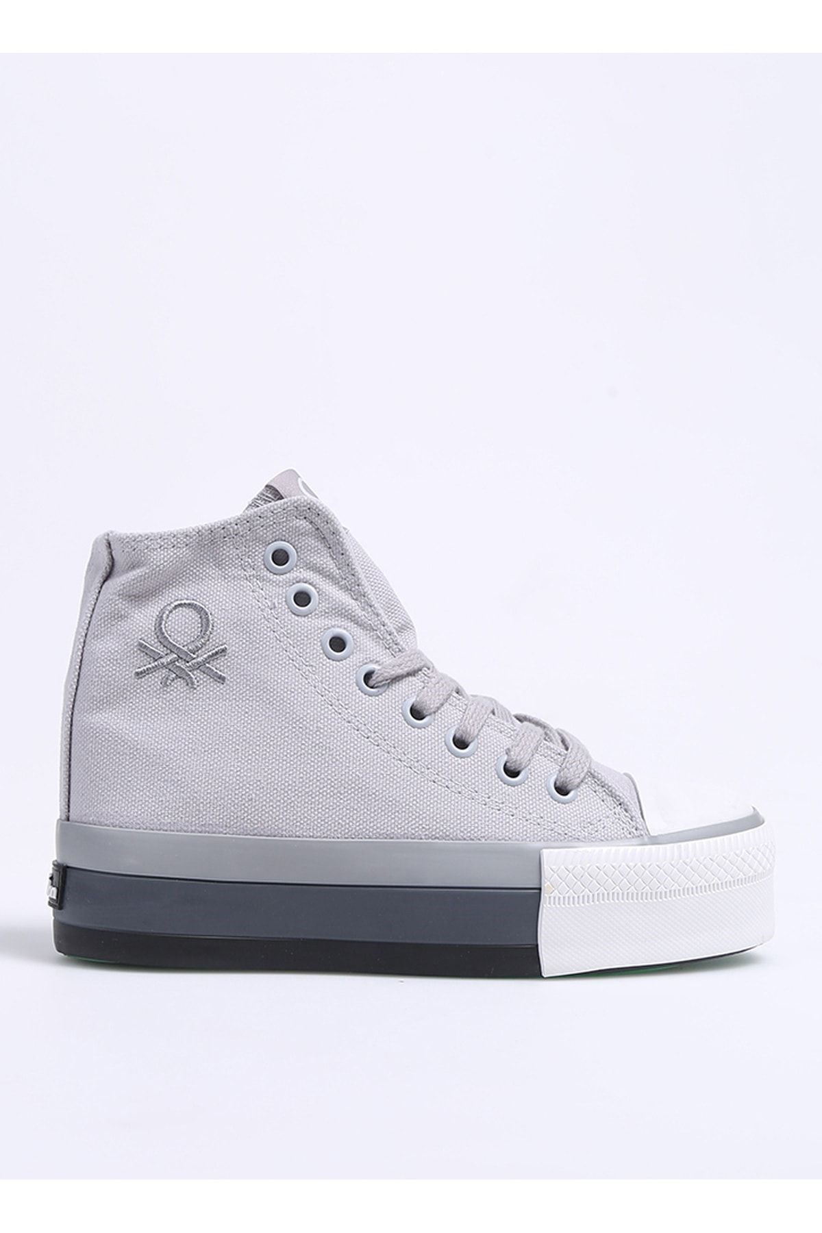 Benetton Gri Kadın Sneaker BN-30944 5002996232 Benetton Gri Kadın Sneaker BN-30944 5002996232