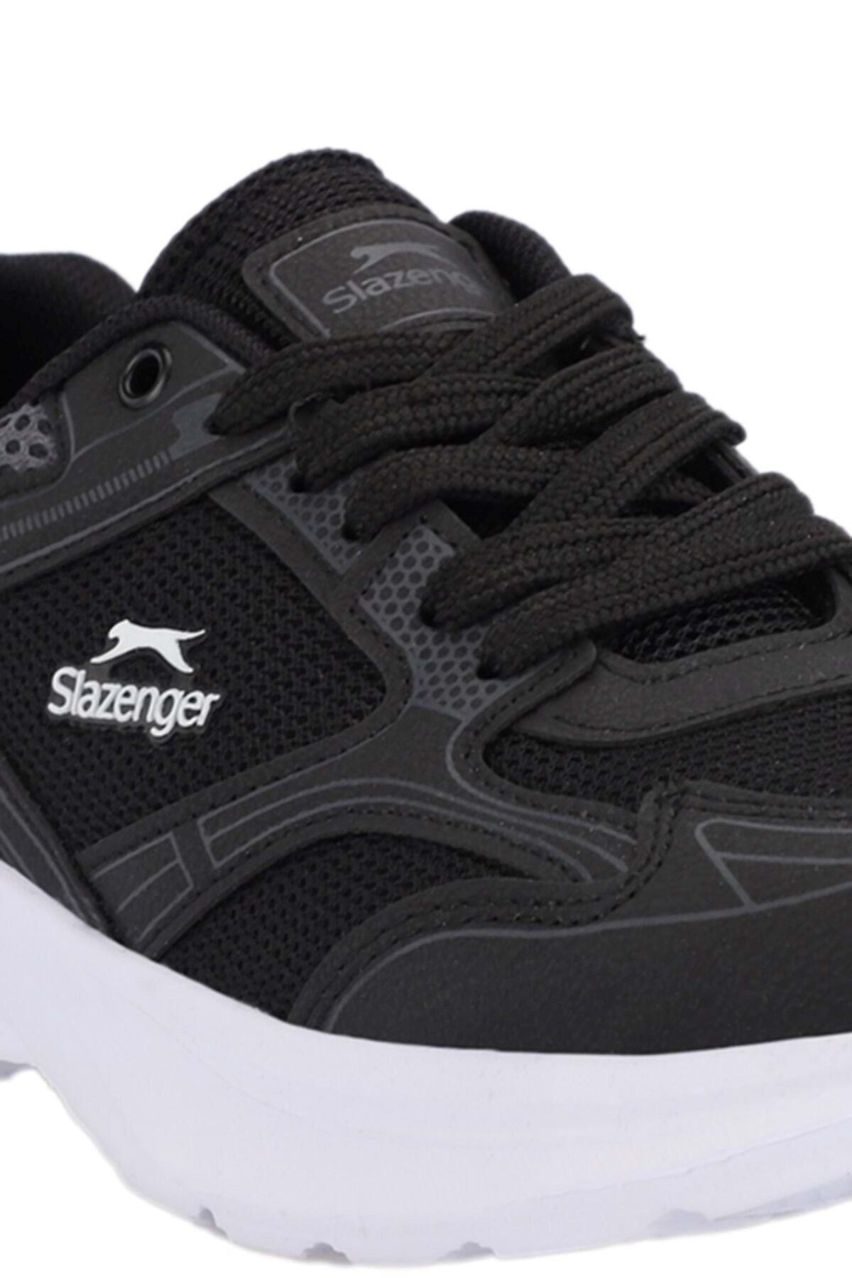 Slazenger GIMA Fileli Erkek  Siyah / Beyaz Koşu & Yürüyüş Spor Ayakkabısı 