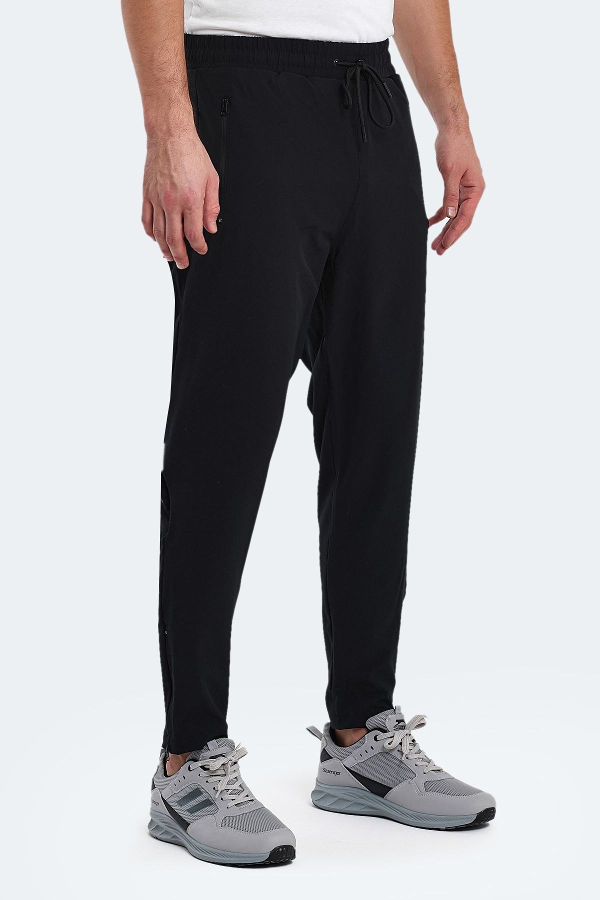 Slazenger Grıet Erkek Eşofman Altı Siyah ST12PE251 Slazenger Grıet Erkek Eşofman Altı Siyah ST12PE251
