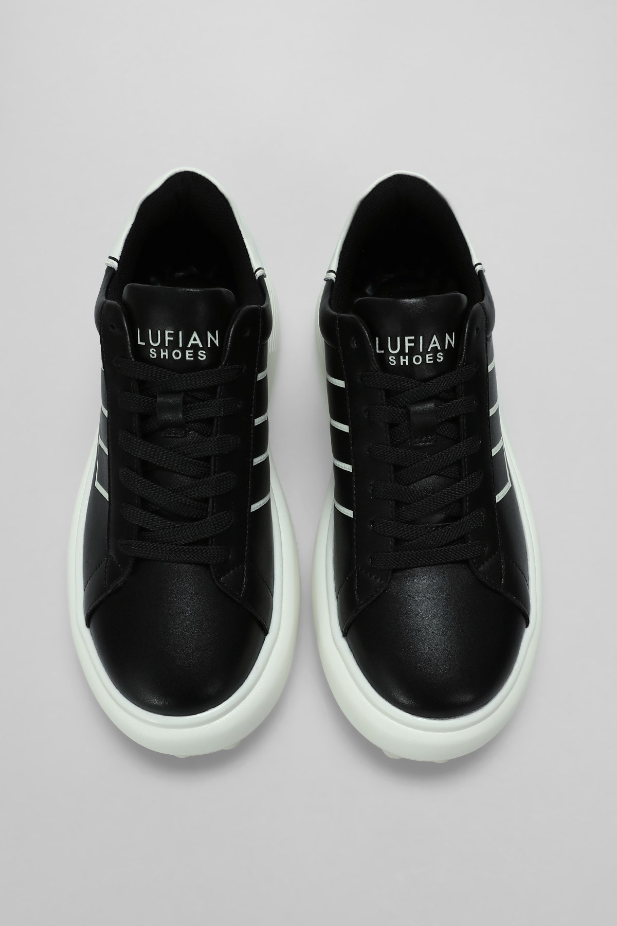 Lufian Harold Erkek Sneaker Ayakkabı Siyah AST08853