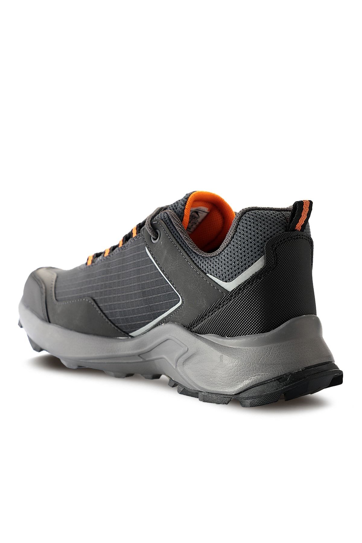 Slazenger Zuan Erkek Outdoor Ayakkabı Koyu Gri / Turuncu SA22OE120 Slazenger Zuan Erkek Outdoor Ayakkabı Koyu Gri / Turuncu SA22OE120