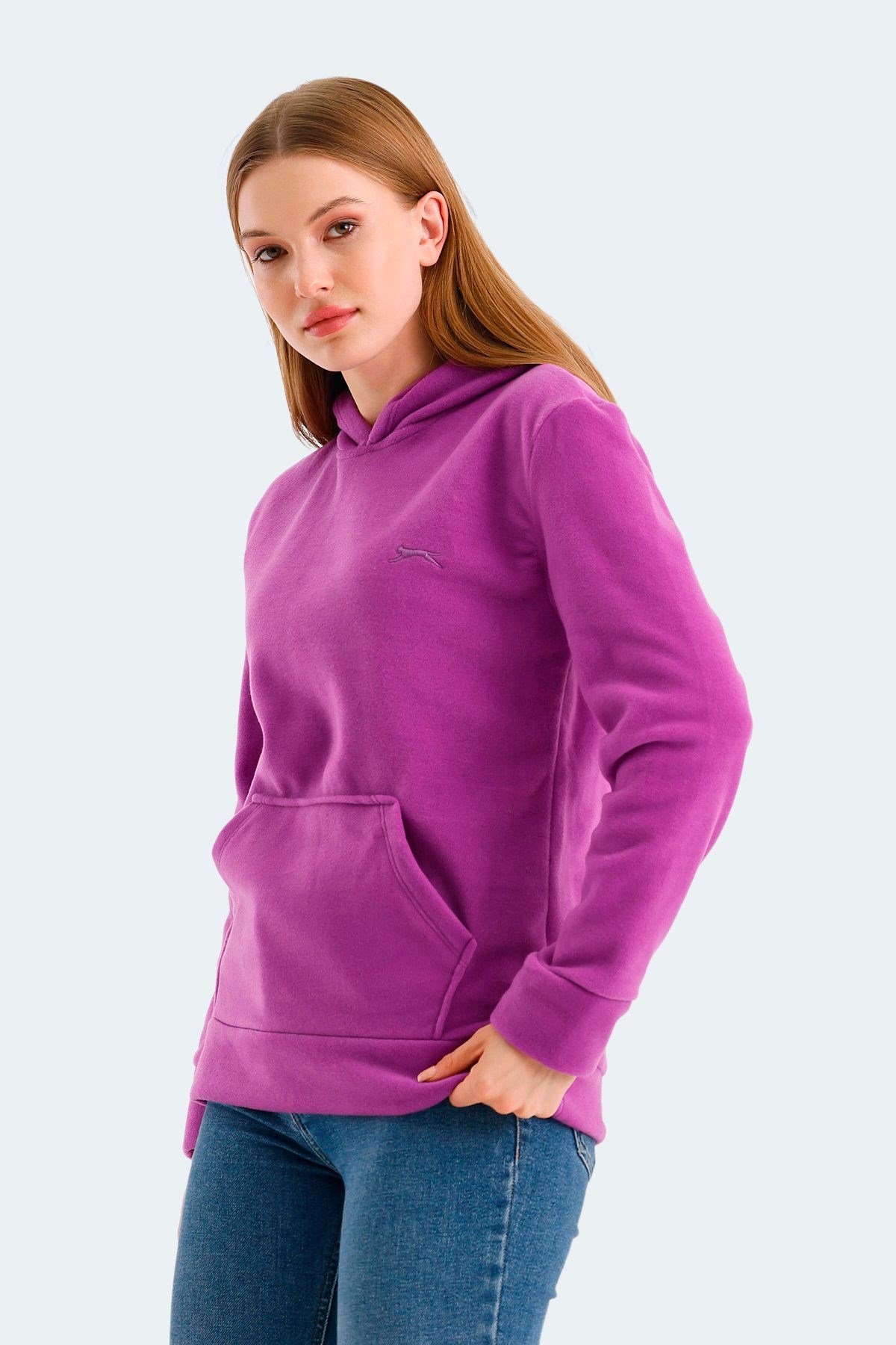 Slazenger Sassa In Kadın Polar Mor Slazenger Sassa In Kadın Polar Mor
