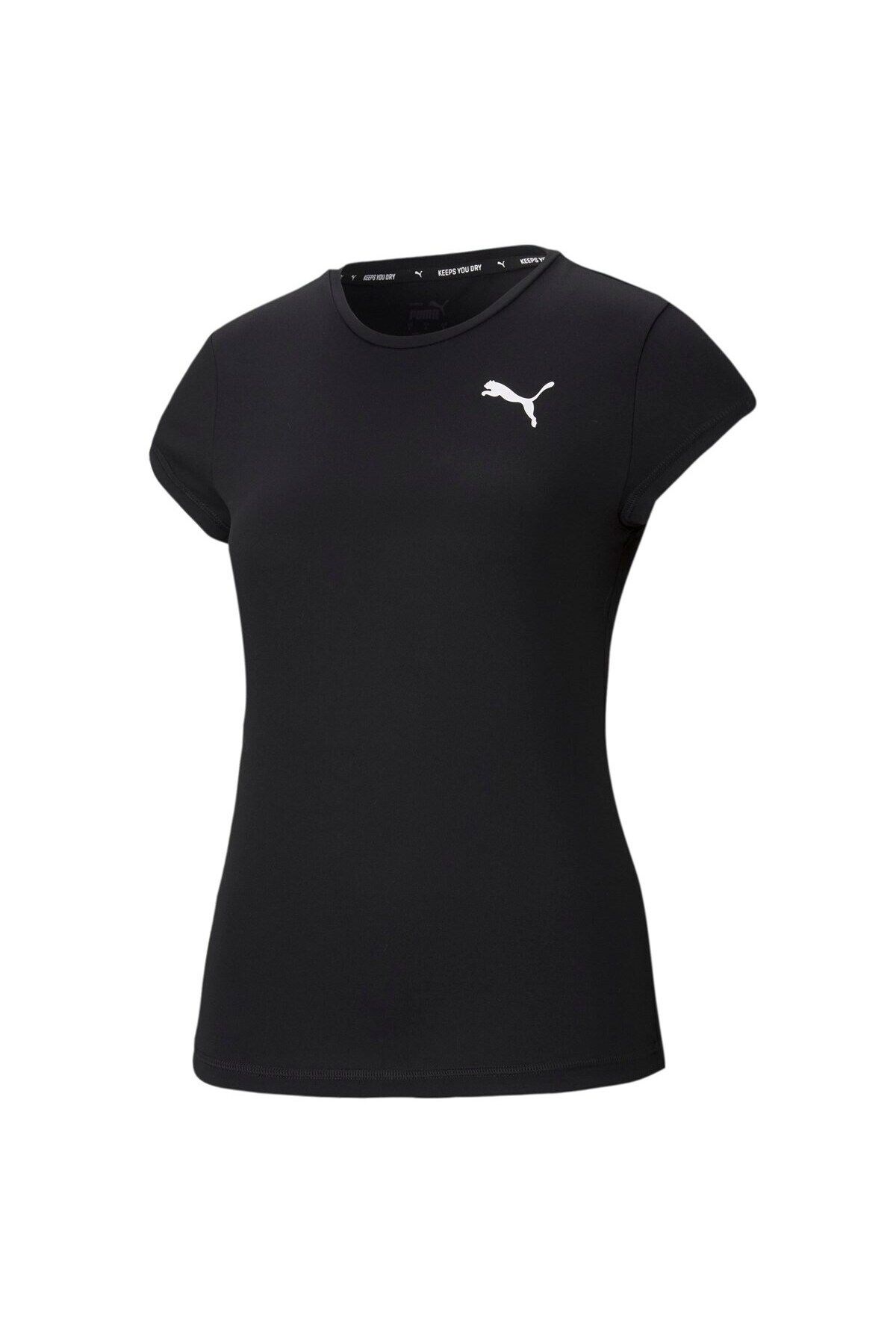 Active Tee Kadın T-shirt Siyah