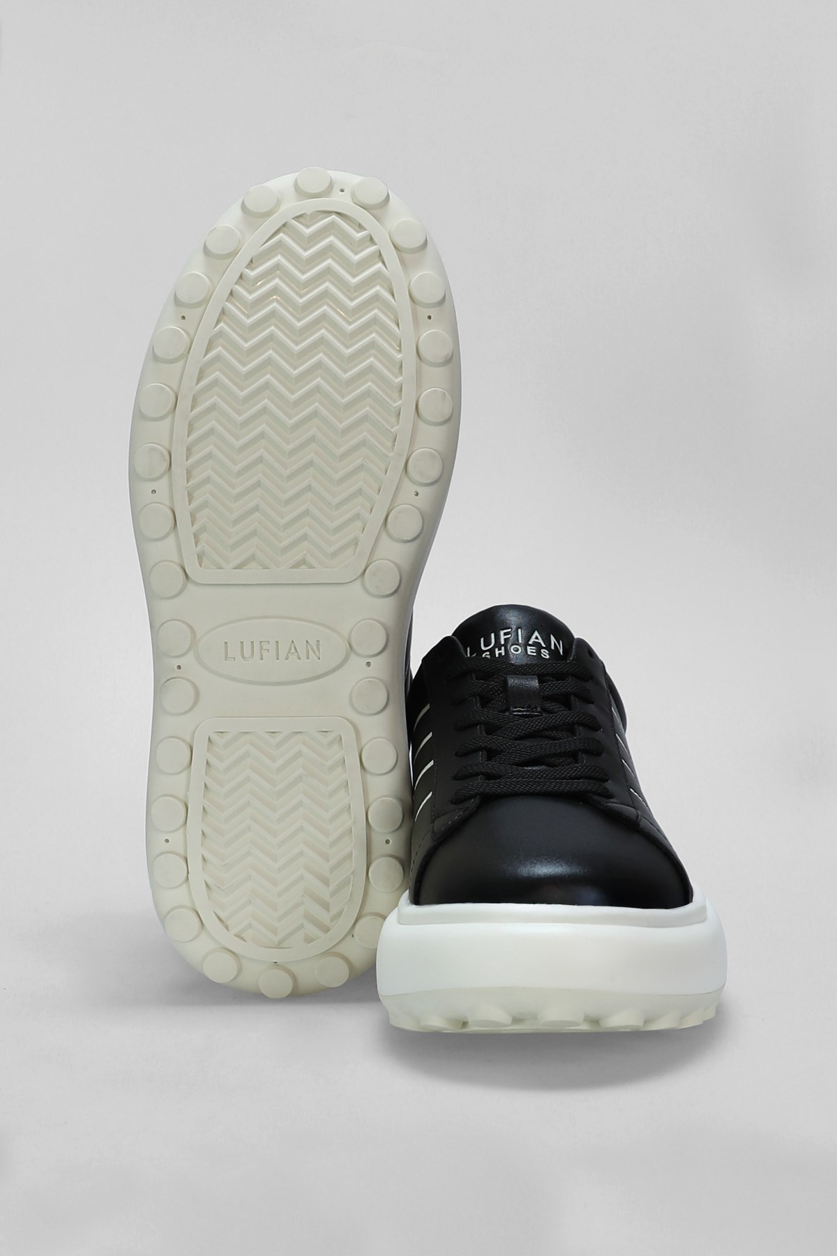 Lufian Harold Erkek Sneaker Ayakkabı Siyah AST08853