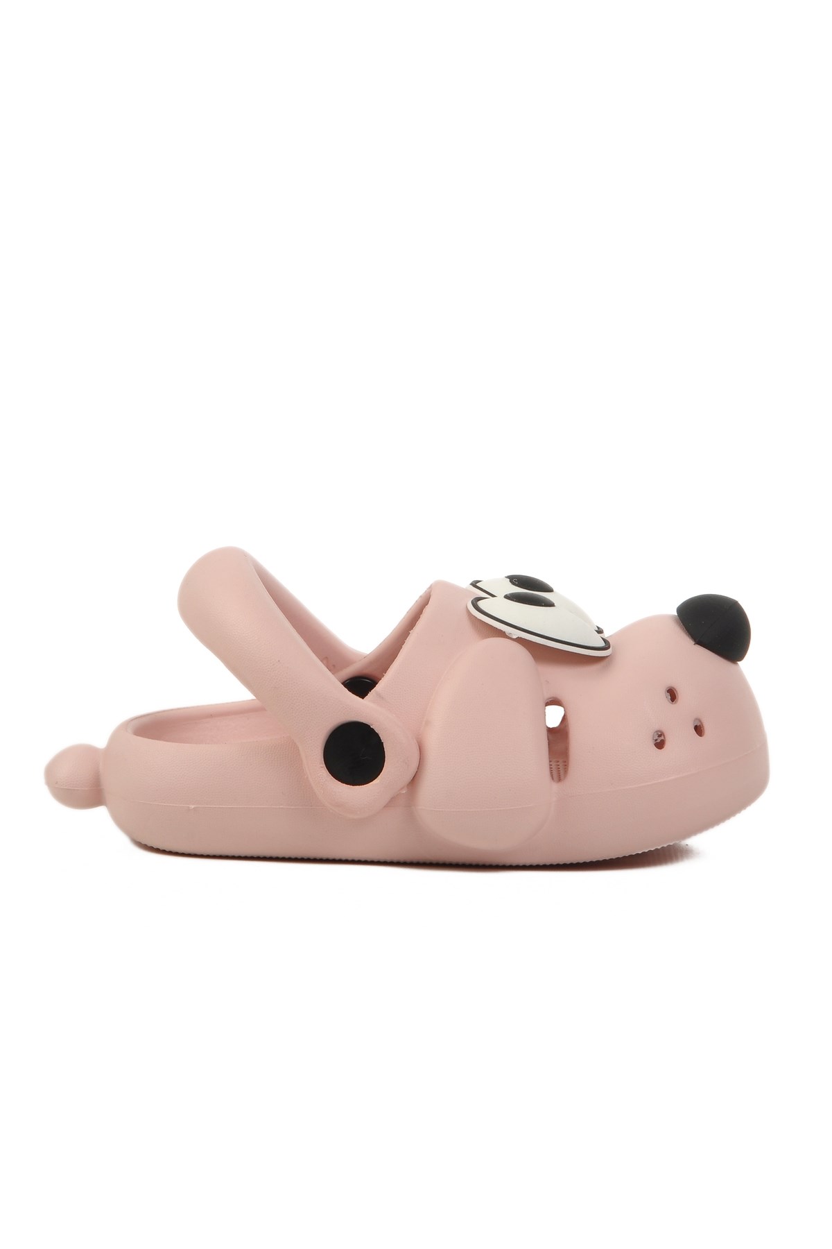  Doggy Pudra Köpek Figürlü Sevimli Günlük Bahçe Sahil Plaj Kreş Unisex Çocuk Terlik&Sandalet