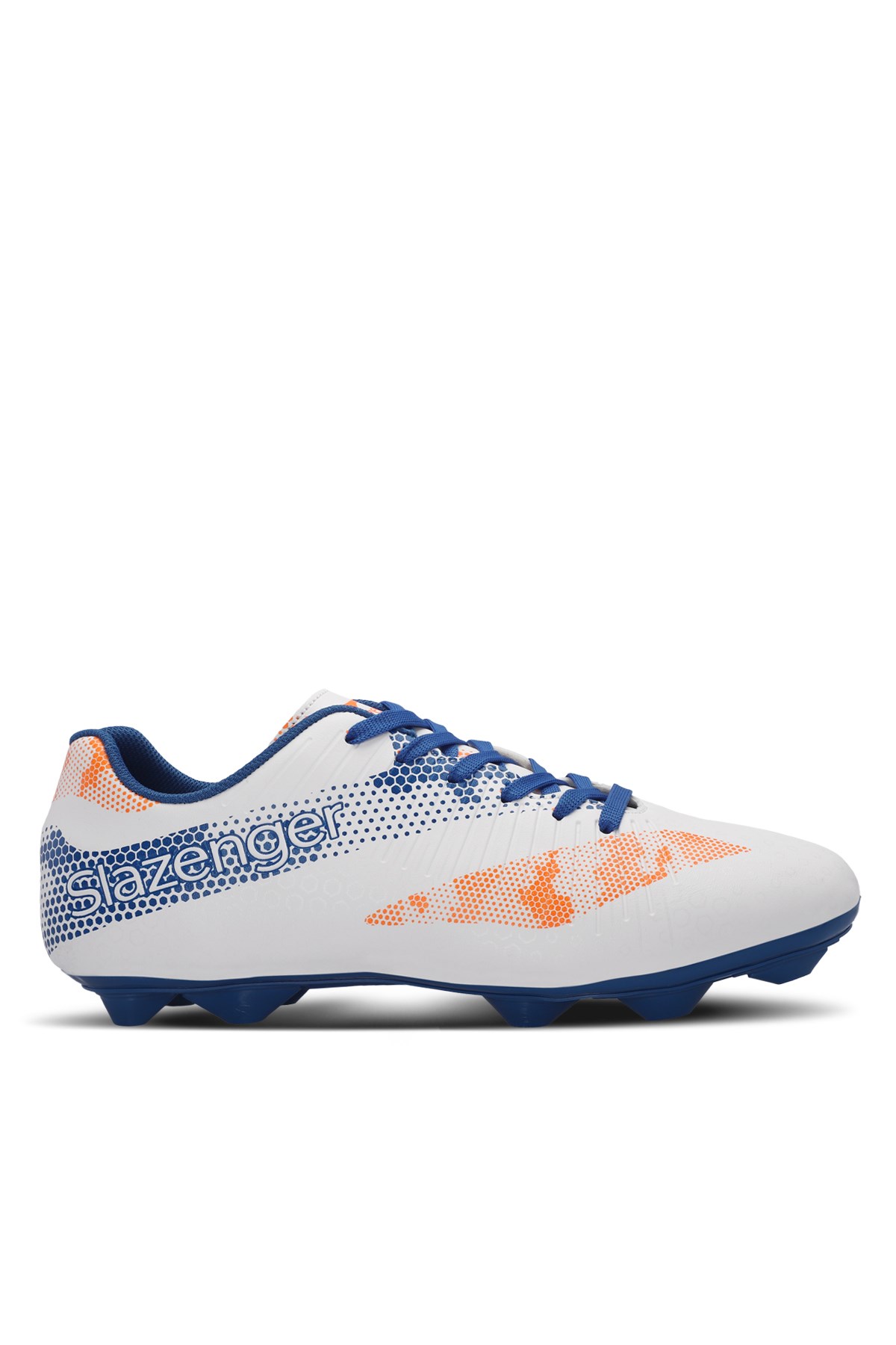 Slazenger CYPRUS KRP Çocuk Halı Saha Beyaz / Saks Mavi Futbol Ayakkabısı SA24FE014 Slazenger CYPRUS KRP Çocuk Halı Saha Beyaz / Saks Mavi Futbol Ayakkabısı SA24FE014