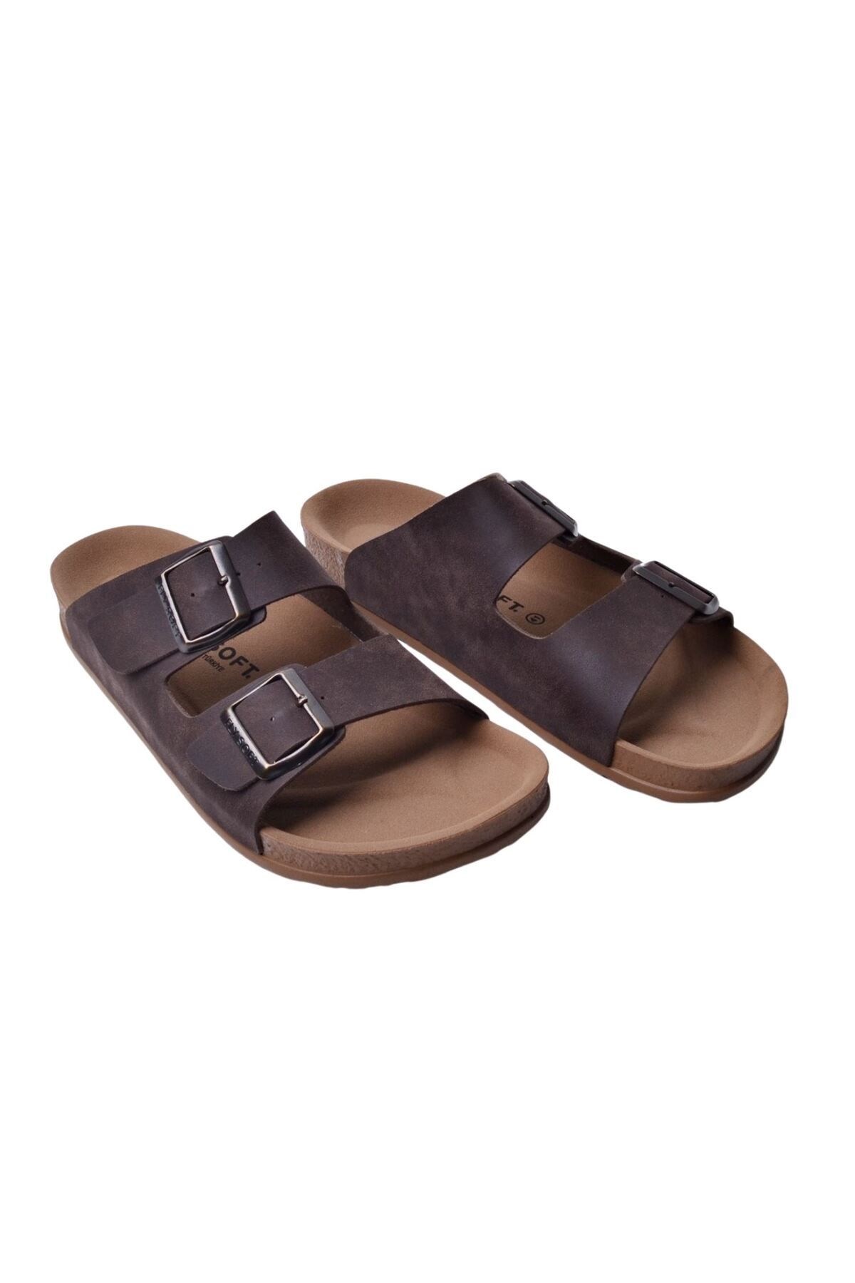  FLY SOFT S963 Kahve Erkek Terlik S963.001
