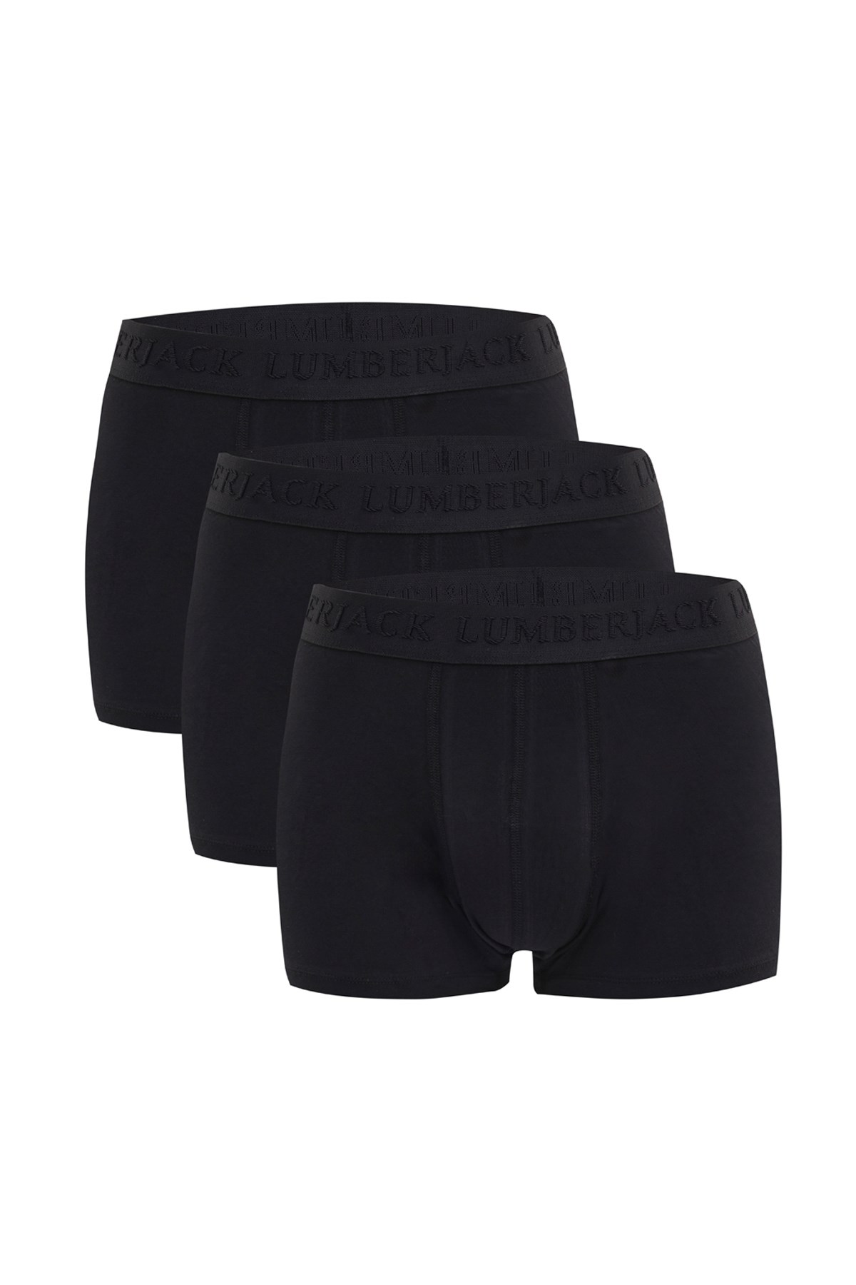 lumberjack MB SATEN 3LU 30NK35 4FX Siyah Erkek Boxer MB SATEN 3LU 30NK35 4FX