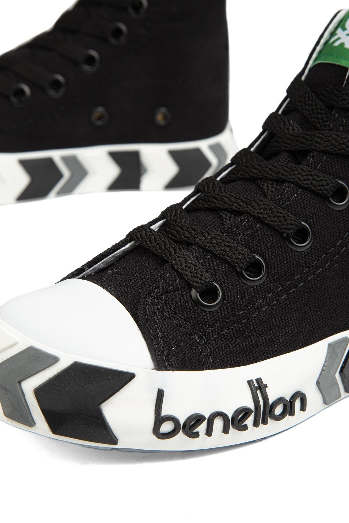 Benetton Bn-30634-3374 Siyah - Çocuk Spor Ayakkabı