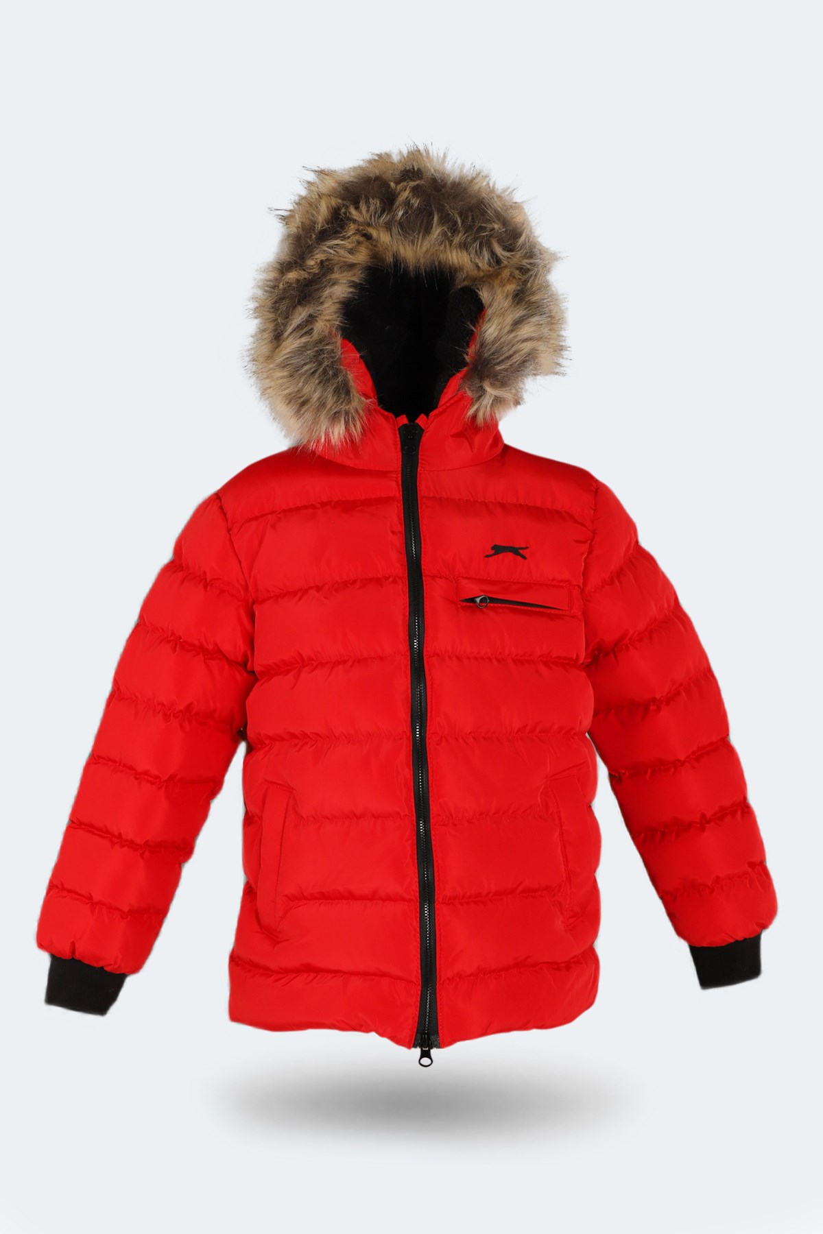 Slazenger CALISTO NEW Çocuk Kapüşonlu Şişme Kırmızı Mont & Kaban ST23JC027 Slazenger CALISTO NEW Çocuk Kapüşonlu Şişme Kırmızı Mont & Kaban ST23JC027