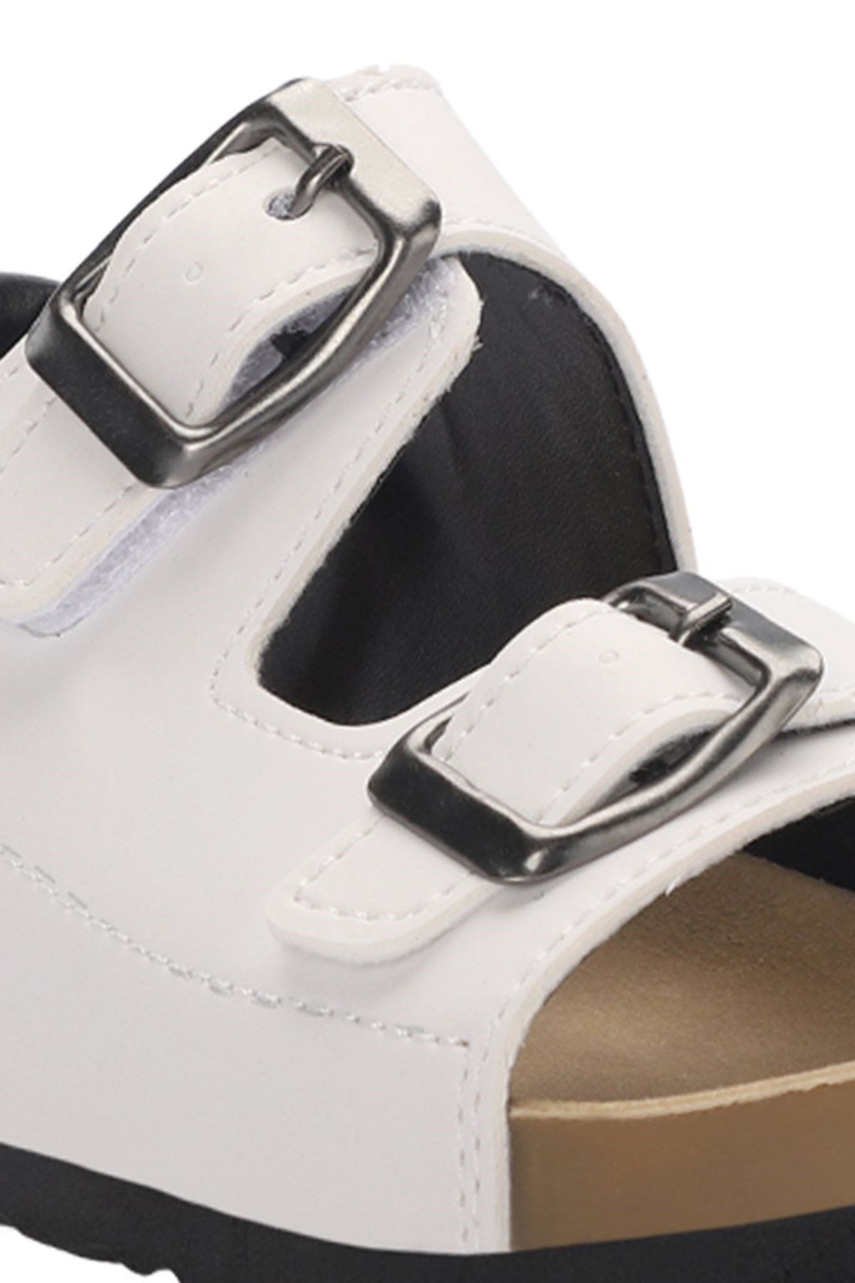 Slazenger KOBBY Unisex Çocuk Sandalet Beyaz SA14SP011