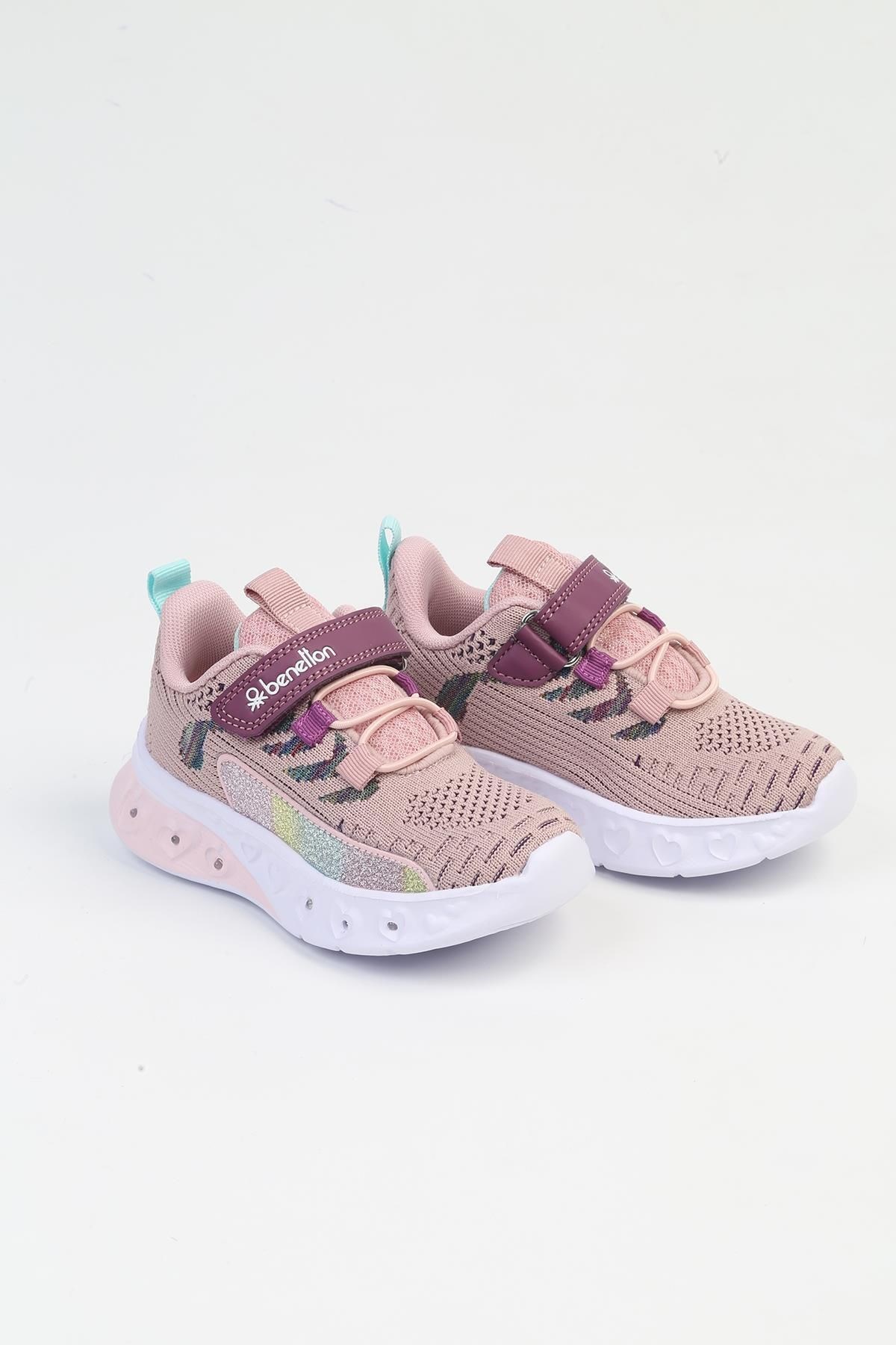 Benetton Pudra Işıklı Çocuk Spor Ayakkabı BNI-10124 BNI-10124 Benetton Pudra Işıklı Çocuk Spor Ayakkabı BNI-10124 BNI-10124
