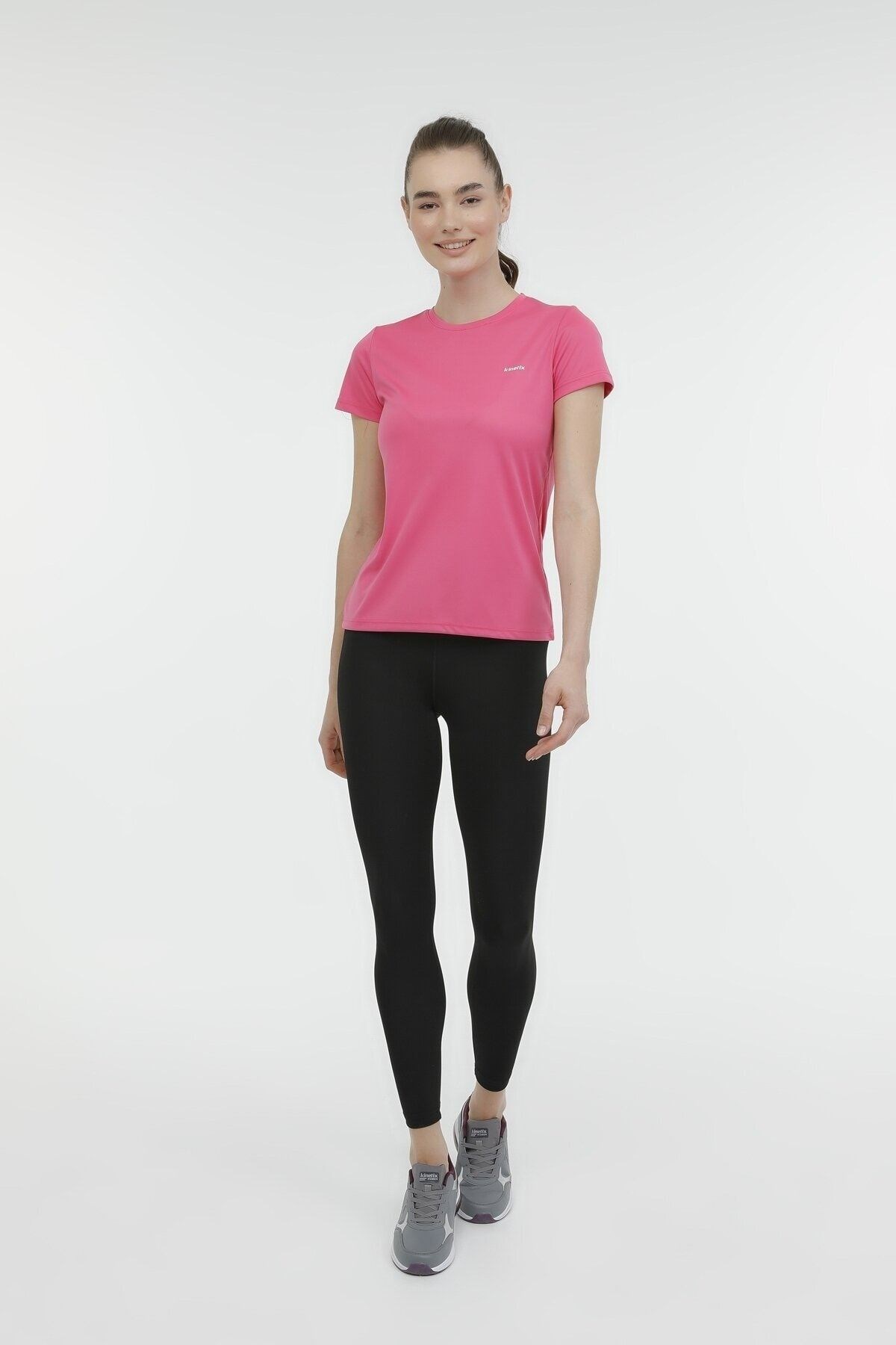 Kinetix W-sn230 Basıc Pes C Neck Super Pembe Kadın Kısa Kol T-shirt Kinetix W-sn230 Basıc Pes C Neck Super Pembe Kadın Kısa Kol T-shirt