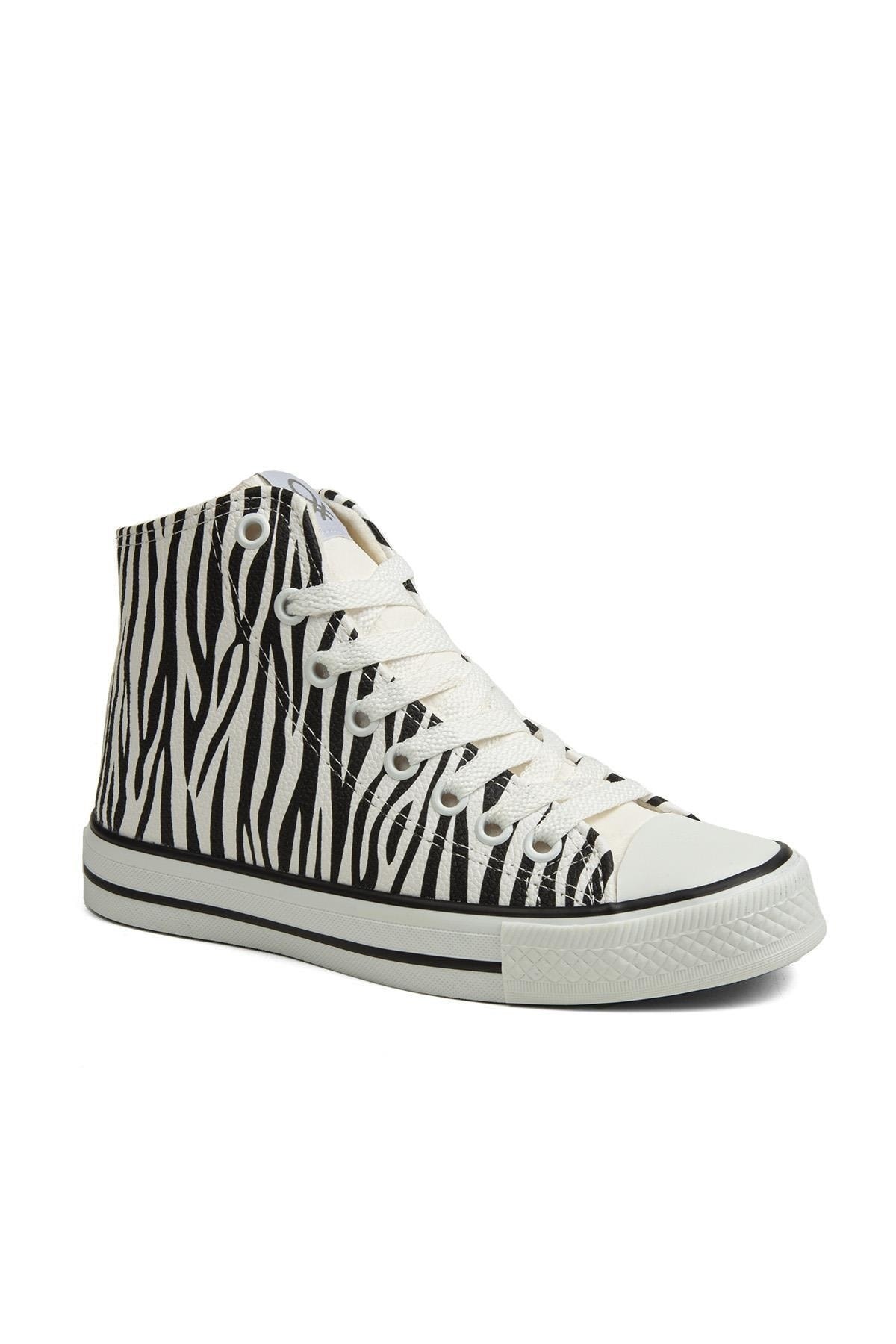 Benetton ® | Bn-30736 - 3374 Zebra - Kadın Spor Ayakkabı Benetton ® | Bn-30736 - 3374 Zebra - Kadın Spor Ayakkabı