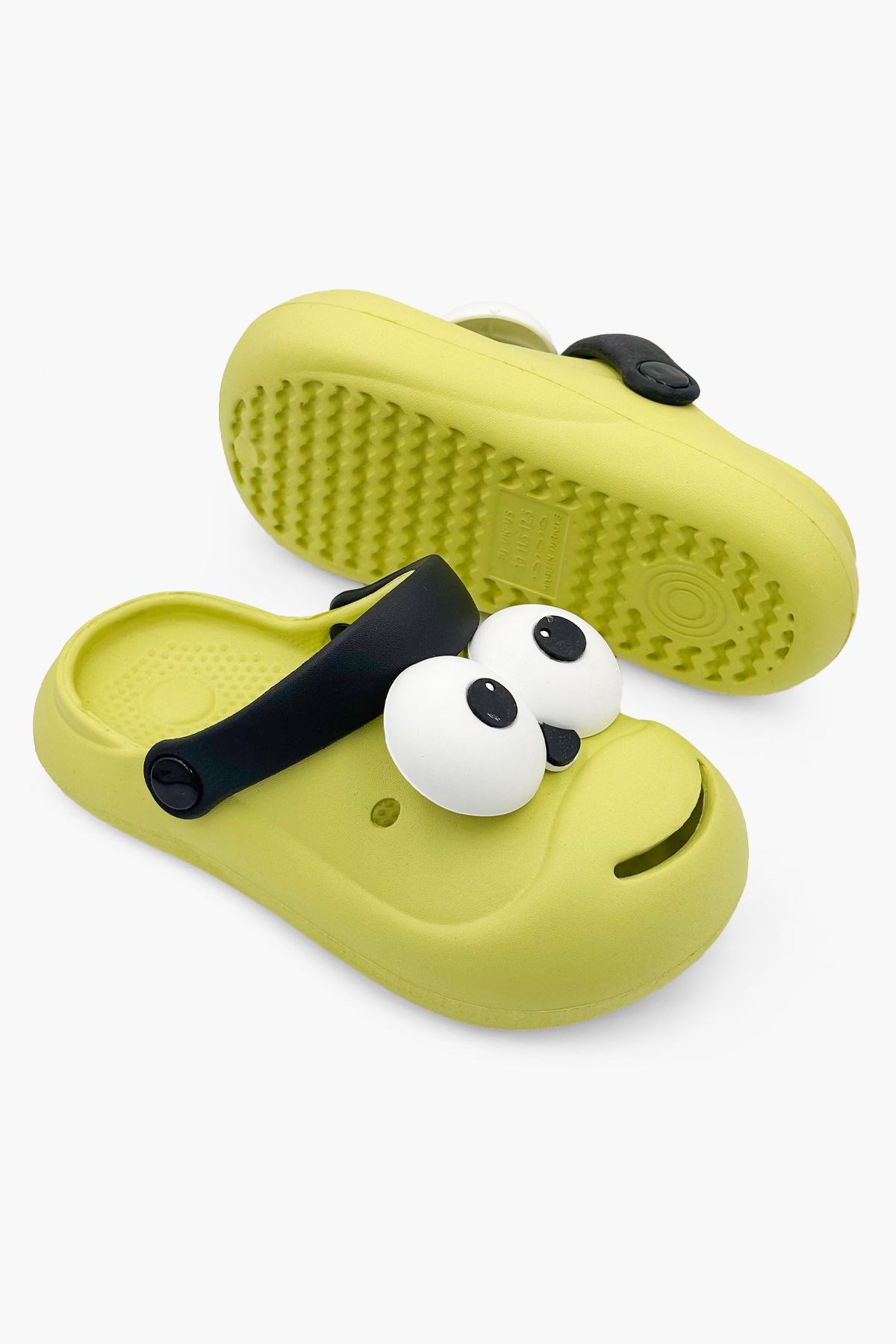 Twingo 101 Limon Emoji Günlük Bahçe Sahil Plaj Kreş Unisex Çocuk Terlik&Sandalet