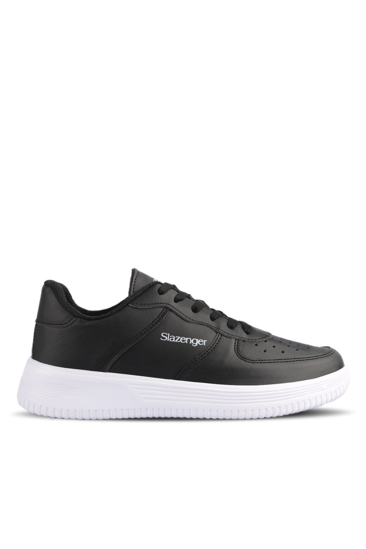 Slazenger EKUA Erkek Siyah / Beyaz Günlük Spor Ayakkabısı SA13LE017 Slazenger EKUA Erkek Siyah / Beyaz Günlük Spor Ayakkabısı SA13LE017