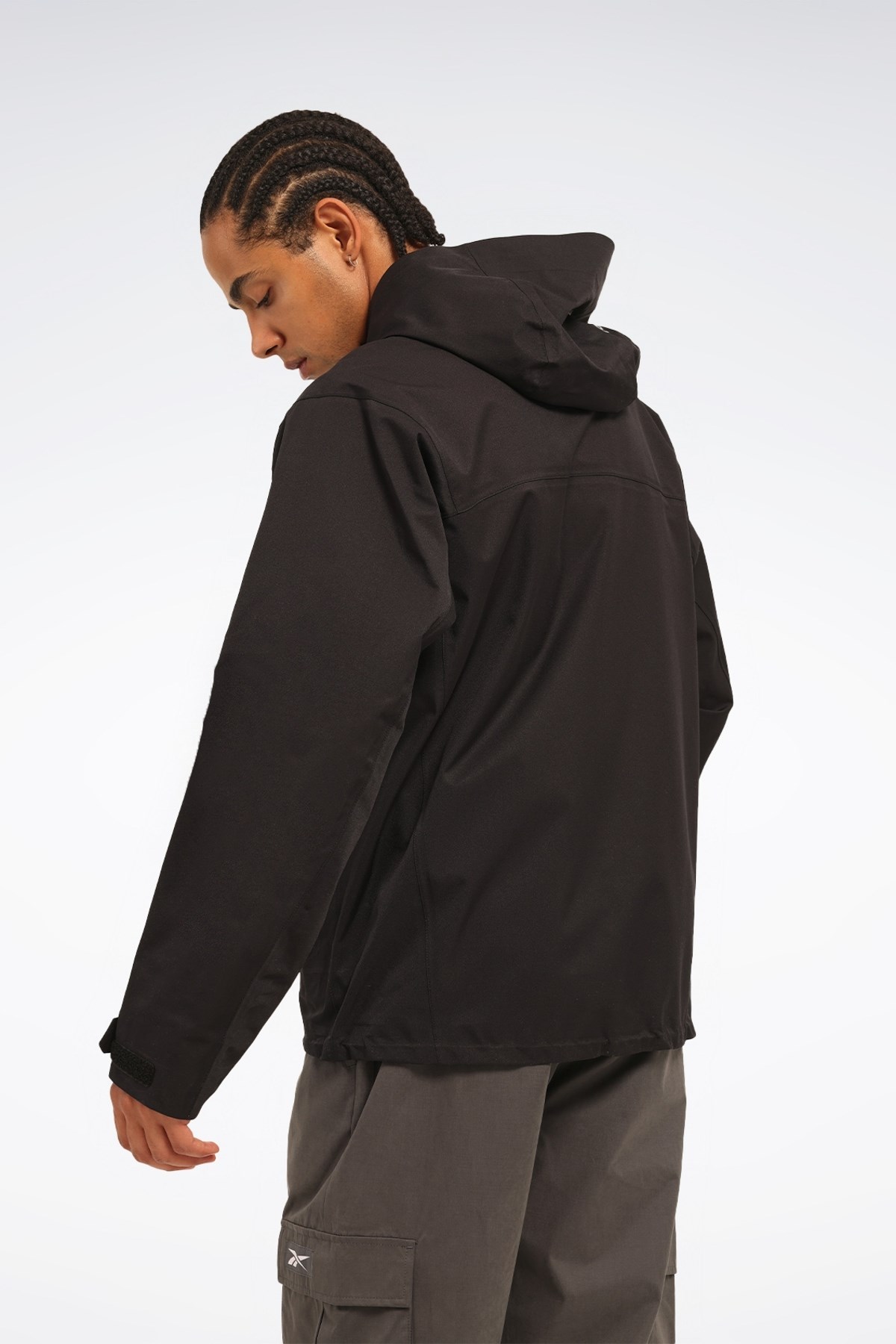 Reebok Maro Jacket Siyah Erkek Yağmurluk MARO JACKET Reebok Maro Jacket Siyah Erkek Yağmurluk MARO JACKET