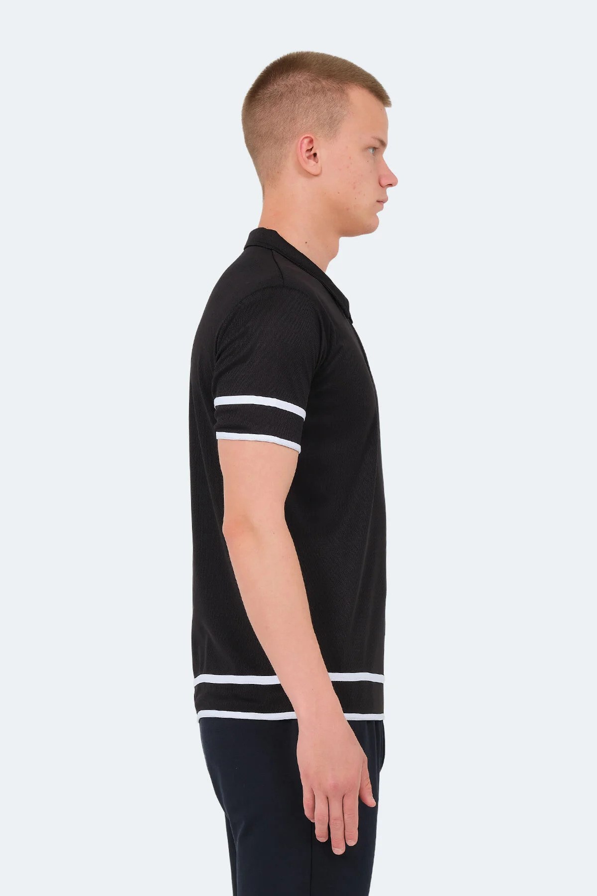 Slazenger Redmond Erkek T-shirt Siyah St11te028 ST11TE028