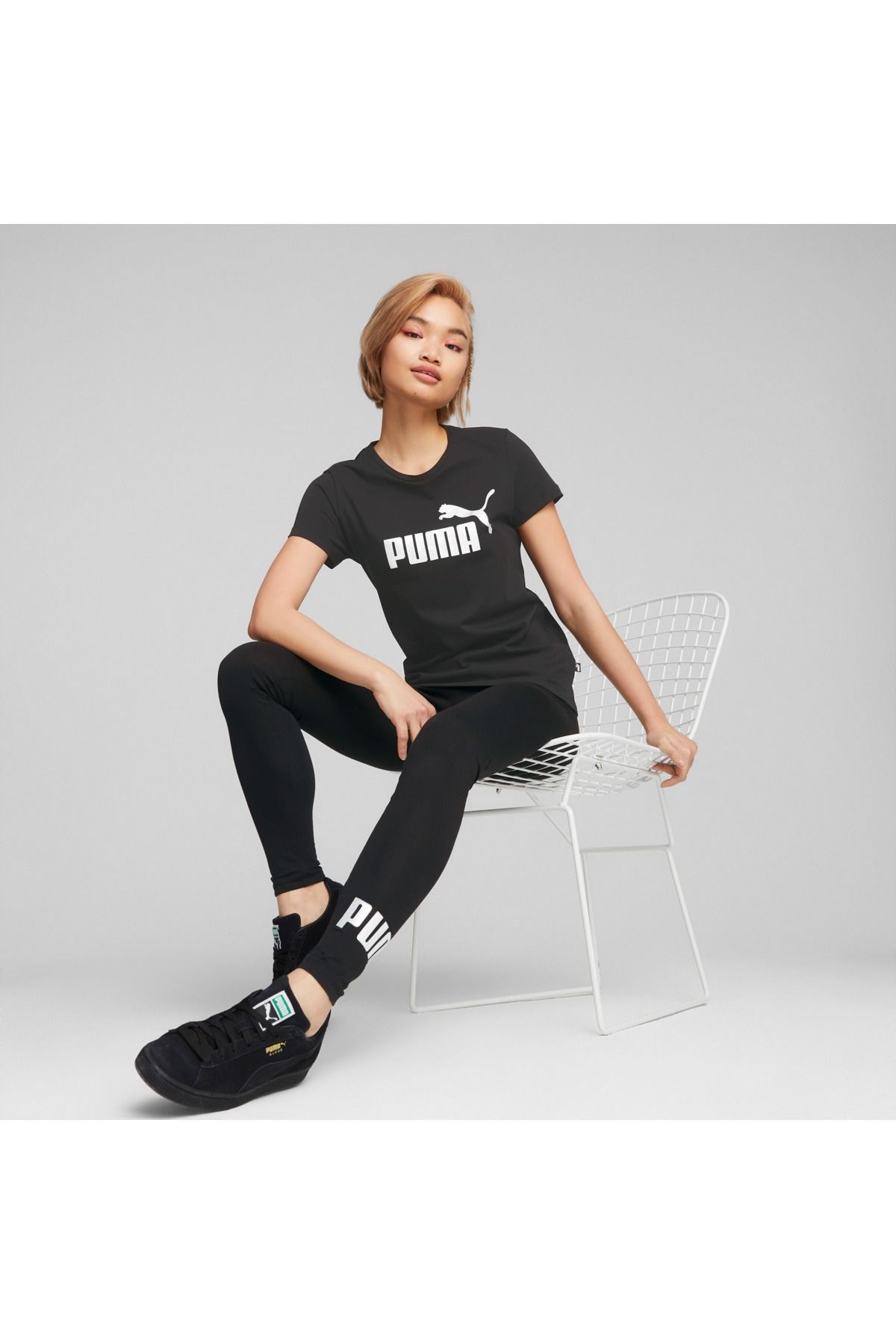Puma ESS+ Metallic Logo Tee 84830301 Puma ESS+ Metallic Logo Tee 84830301
