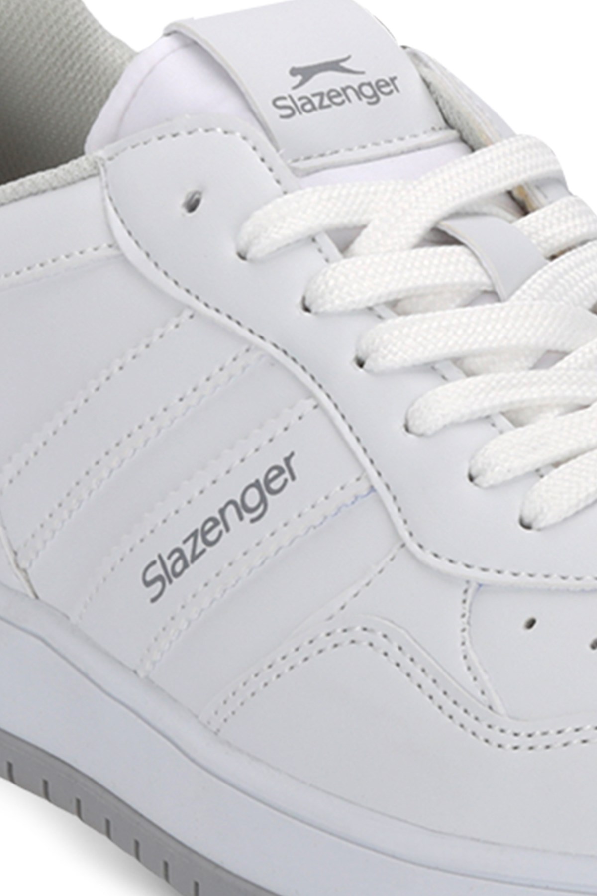 Slazenger FOX Erkek Beyaz / Gri Günlük Spor Ayakkabısı SA16LE150 Slazenger FOX Erkek Beyaz / Gri Günlük Spor Ayakkabısı SA16LE150