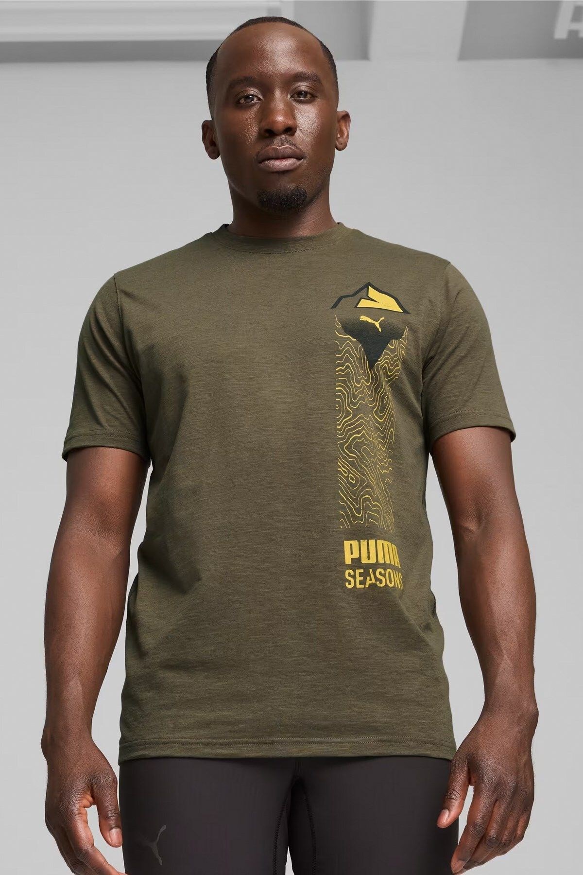 Puma Men S Seasons Trail Erkek Tişört 52586080 52586080