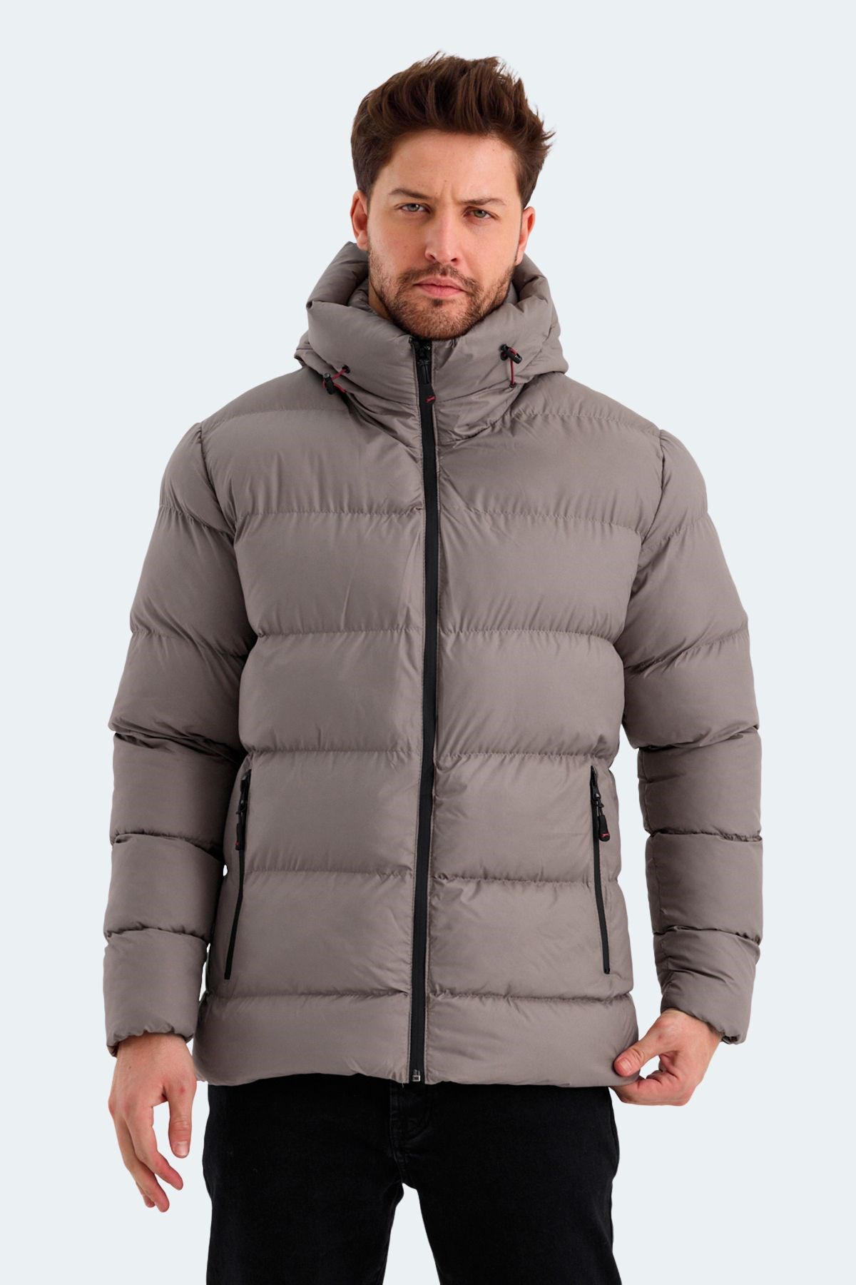 Slazenger Hank Erkek Mont & Kaban Taş Gri ST22JE001