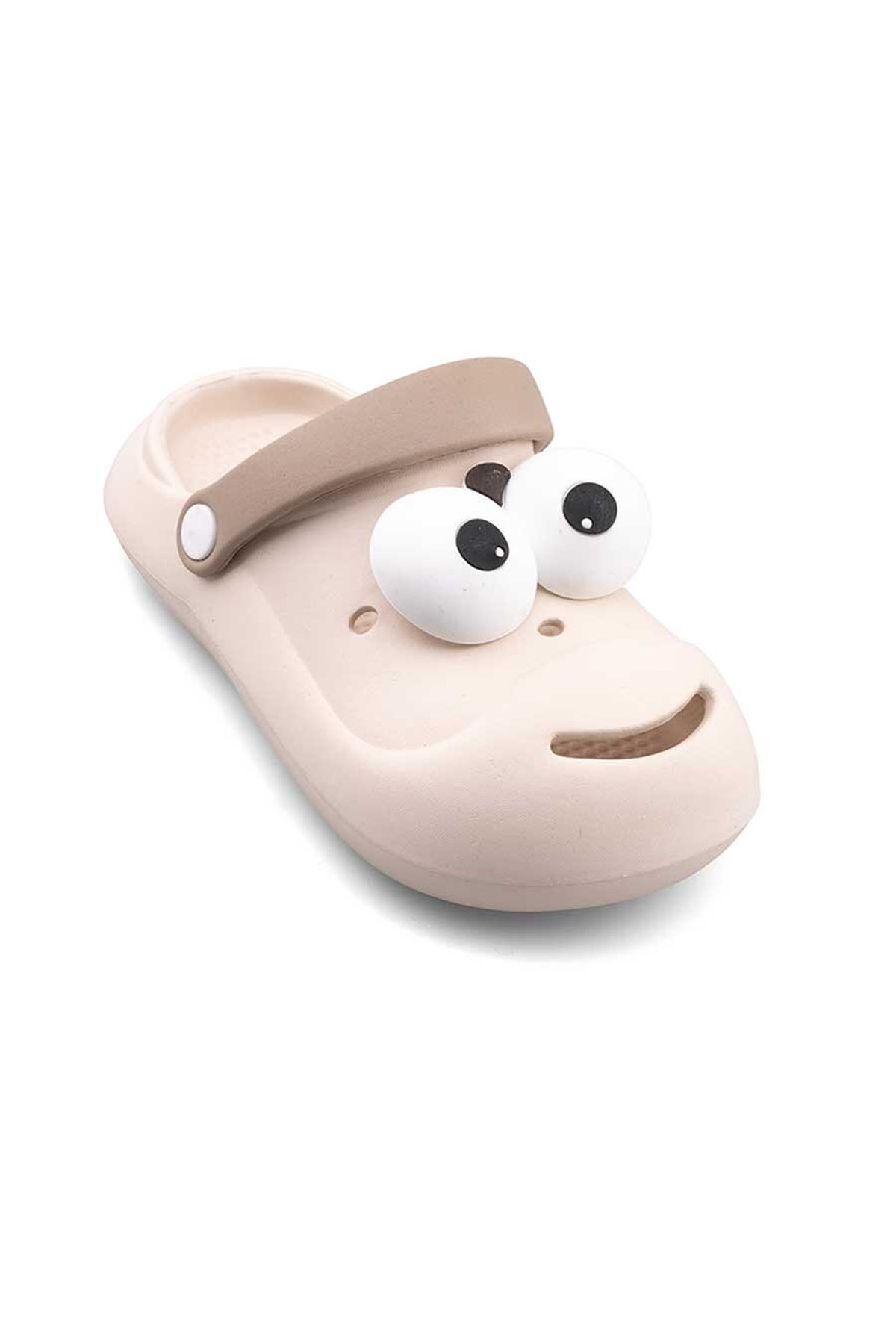 Twingo 101 Ekru Emoji Günlük Bahçe Sahil Plaj Kreş Unisex Çocuk Terlik&Sandalet Twingo 101 Ekru Emoji Günlük Bahçe Sahil Plaj Kreş Unisex Çocuk Terlik&Sandalet