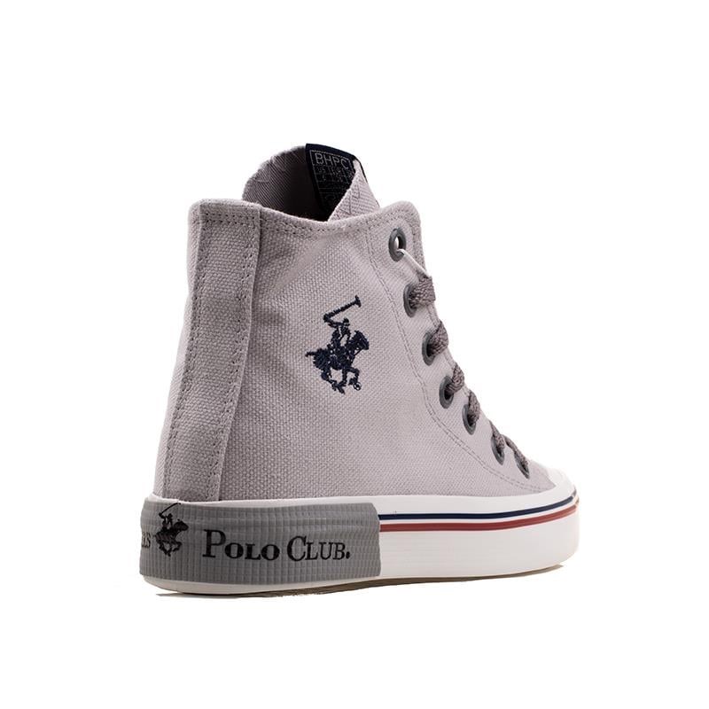 Beverly Hills Polo Club Gri Keten Günlük Kadın Sneaker PO-10141 Beverly Hills Polo Club Gri Keten Günlük Kadın Sneaker PO-10141