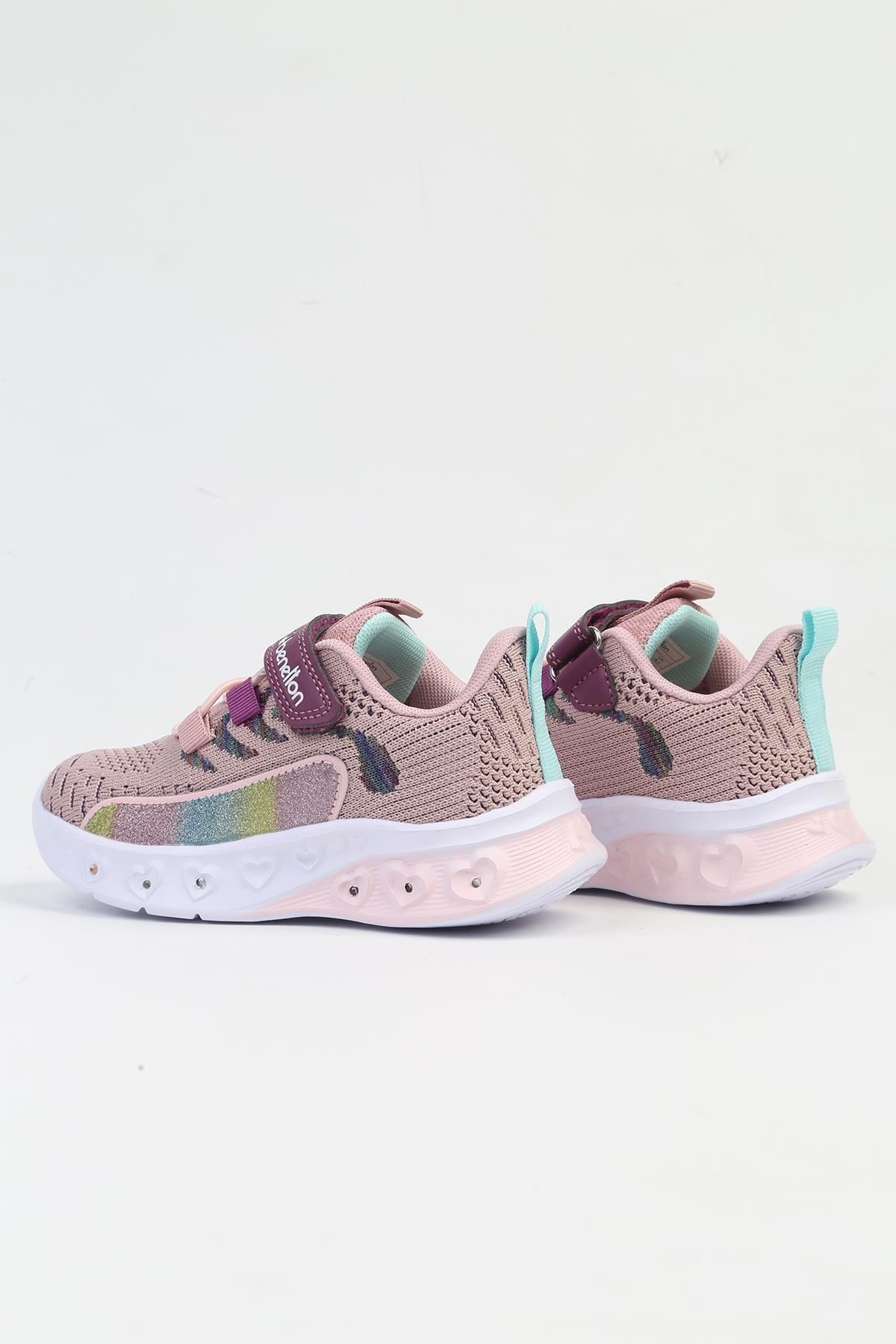 Benetton Pudra Işıklı Çocuk Spor Ayakkabı BNI-10124 BNI-10124 Benetton Pudra Işıklı Çocuk Spor Ayakkabı BNI-10124 BNI-10124