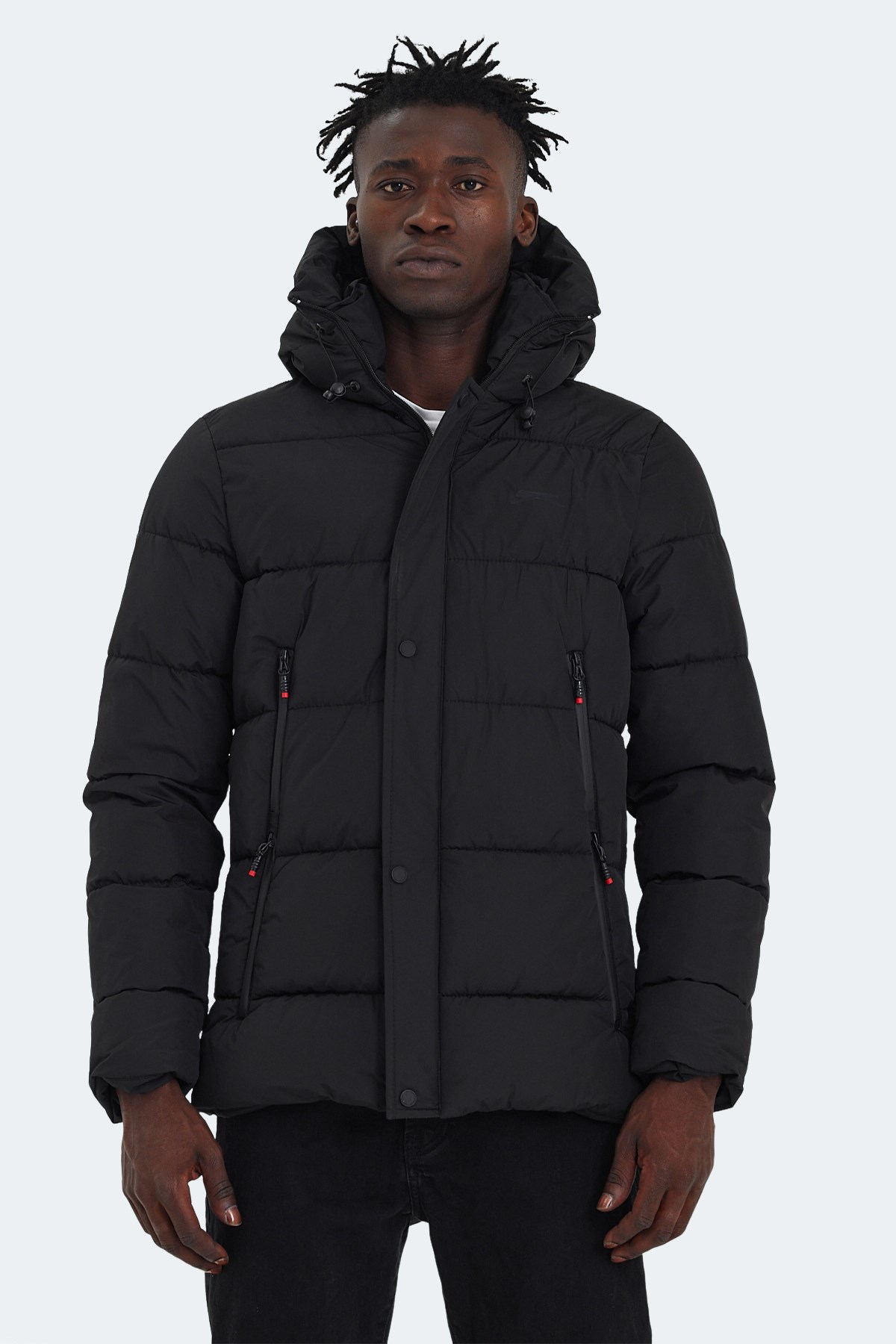 Slazenger GAFAR Erkek Siyah Mont & Kaban ST24JE027 Slazenger GAFAR Erkek Siyah Mont & Kaban ST24JE027