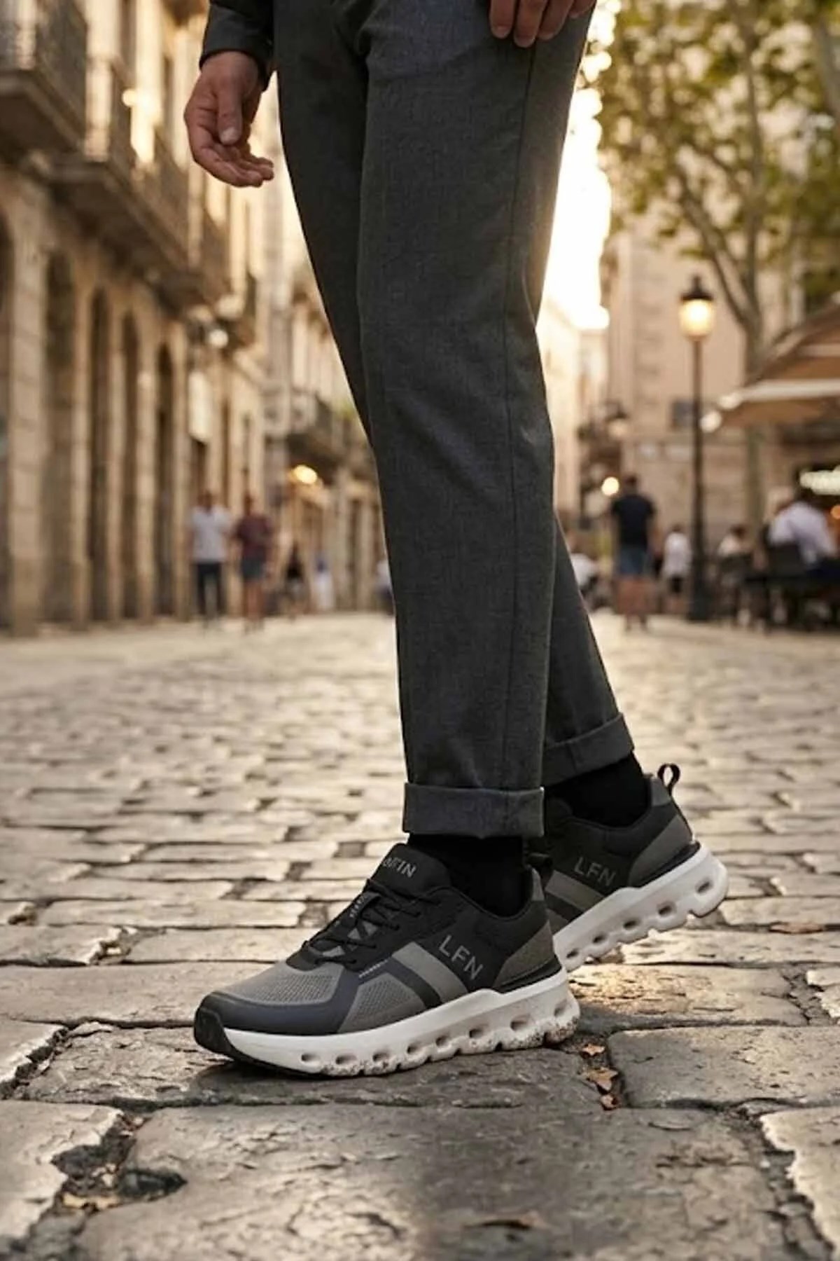 Lufian Axelle Siyah Unisex Sneaker