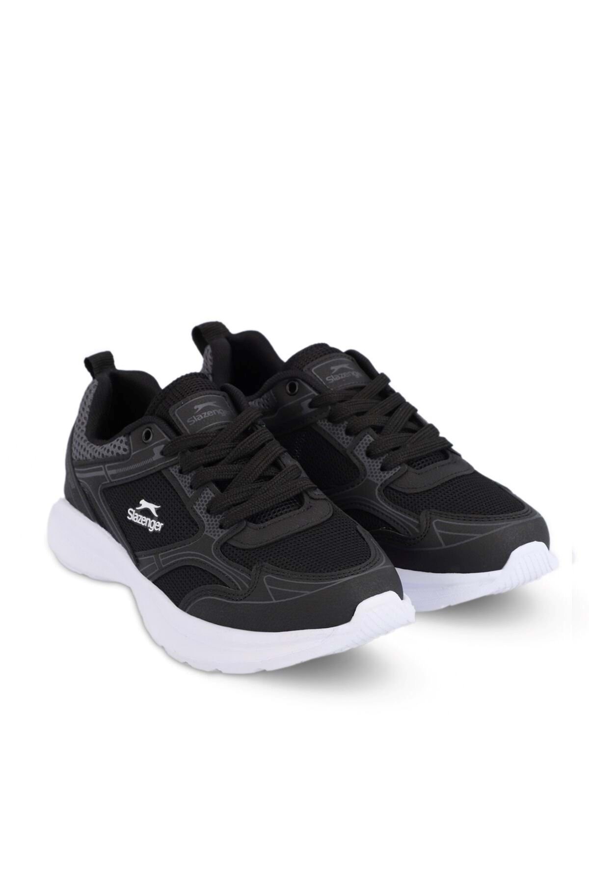 Slazenger GIMA Fileli Erkek Siyah / Beyaz Koşu & Yürüyüş Spor Ayakkabısı Slazenger GIMA Fileli Erkek Siyah / Beyaz Koşu & Yürüyüş Spor Ayakkabısı