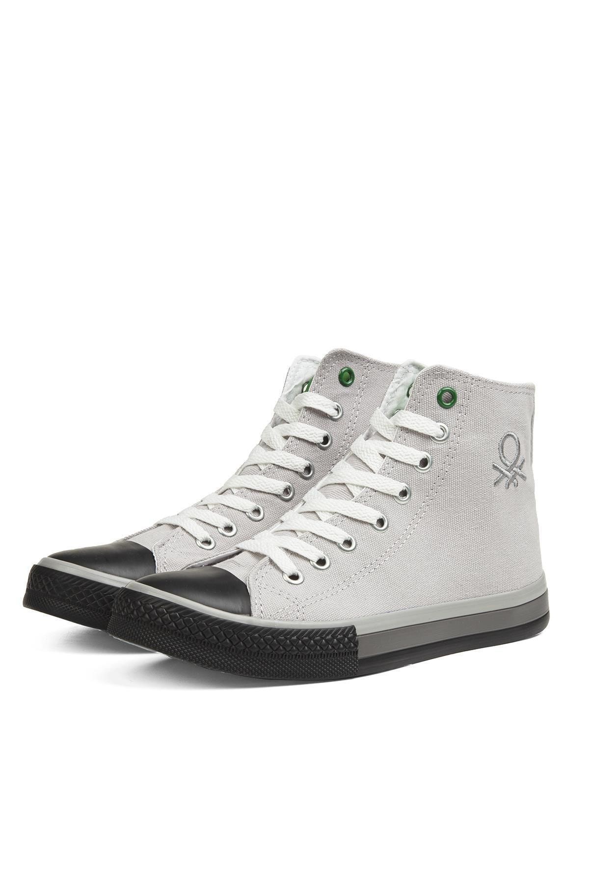 Benetton ® | Bn-30192 - 3374 Gri Siyah - Erkek Spor Ayakkabı